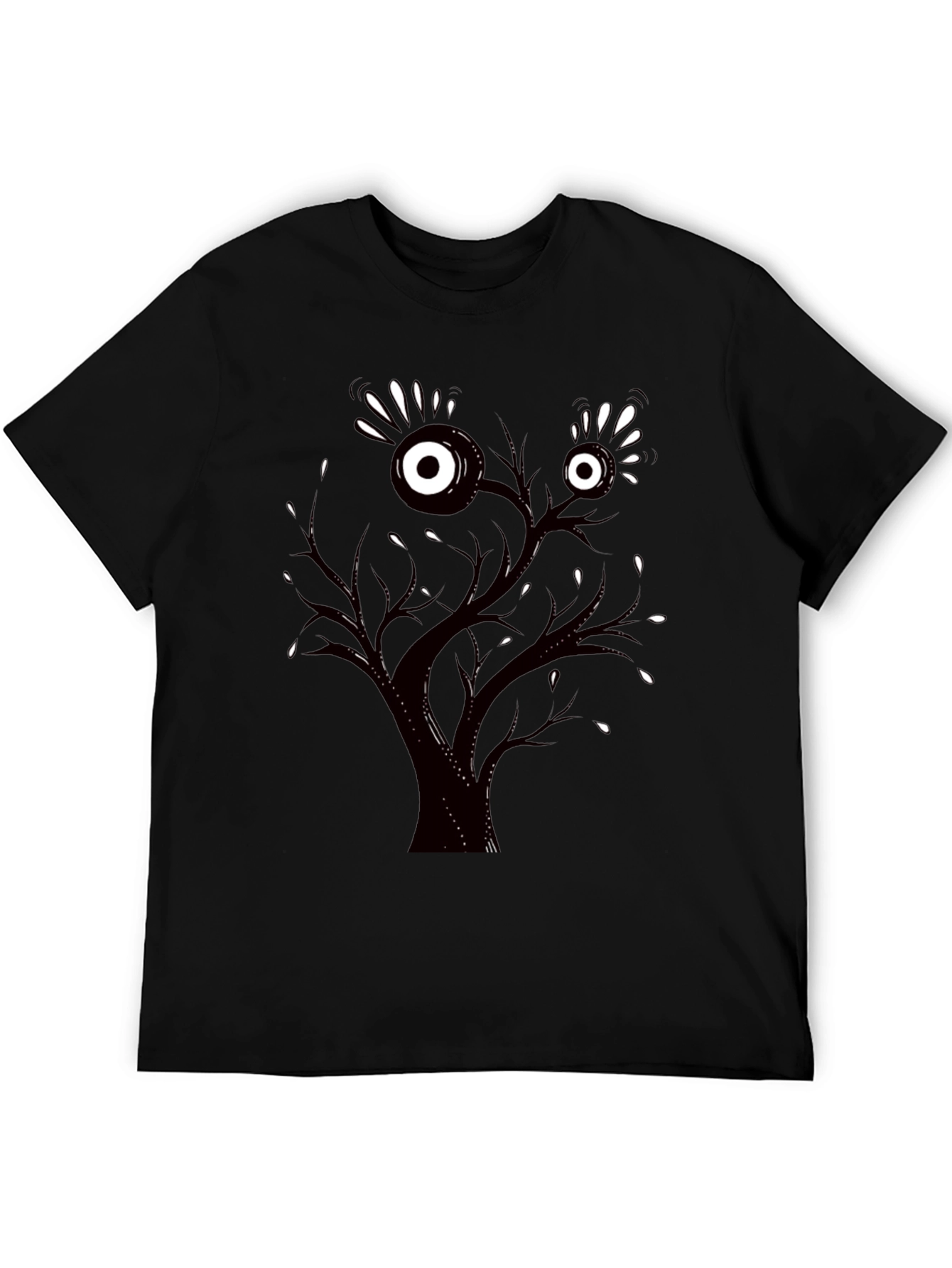 Black Eye Tree Graphic Tee - Men's Black T-Shirt view 5