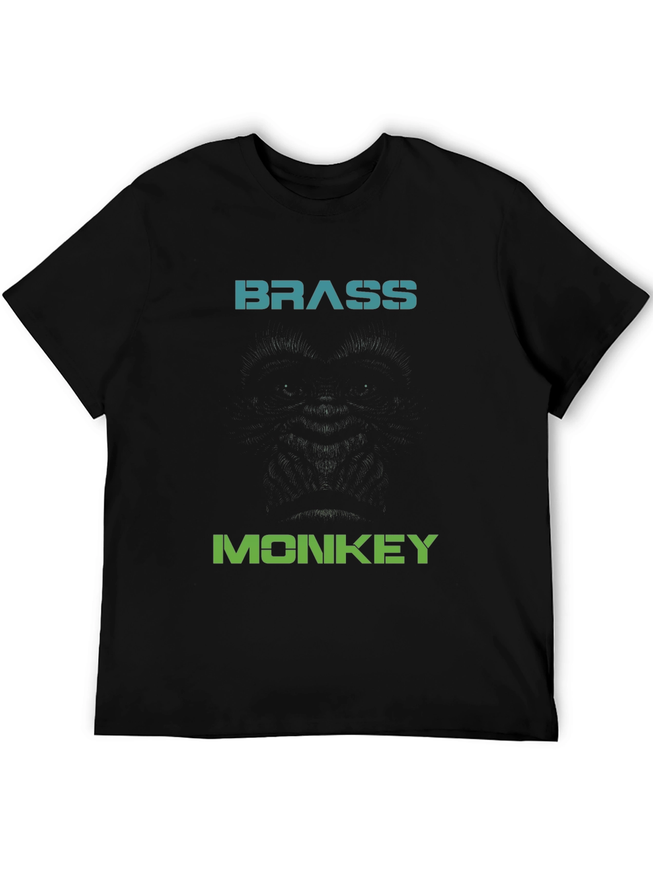 Black Brass Monkey Graphic Tee - Classic Hip Hop Style view 5