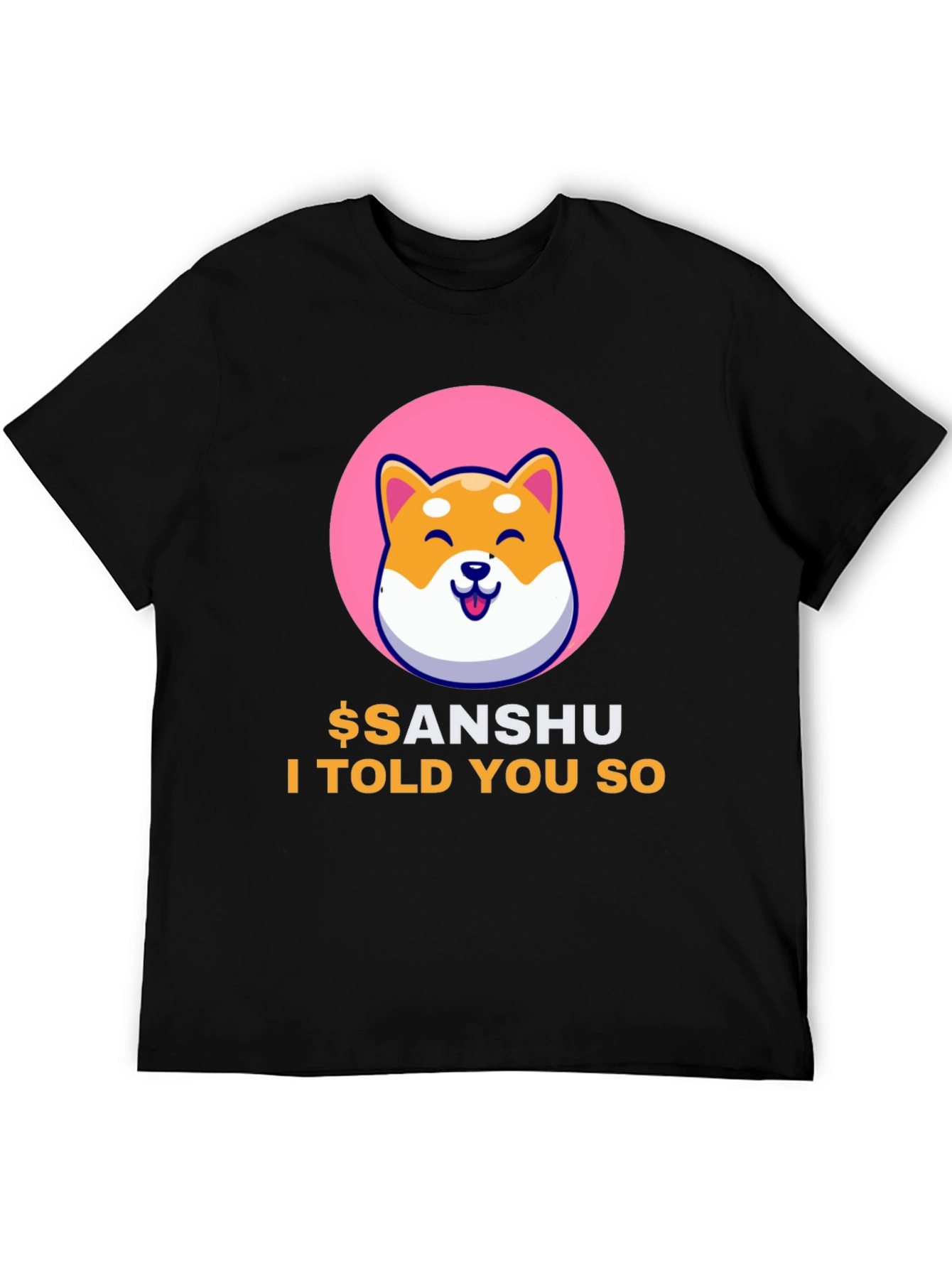Sanshu Inu Crypto Meme T-Shirt - 5