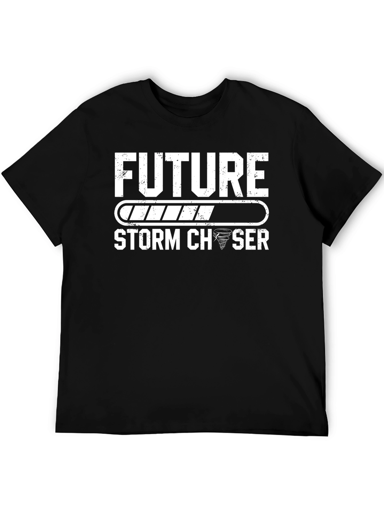 Black Future Storm Chaser Graphic Tee - Black view 5