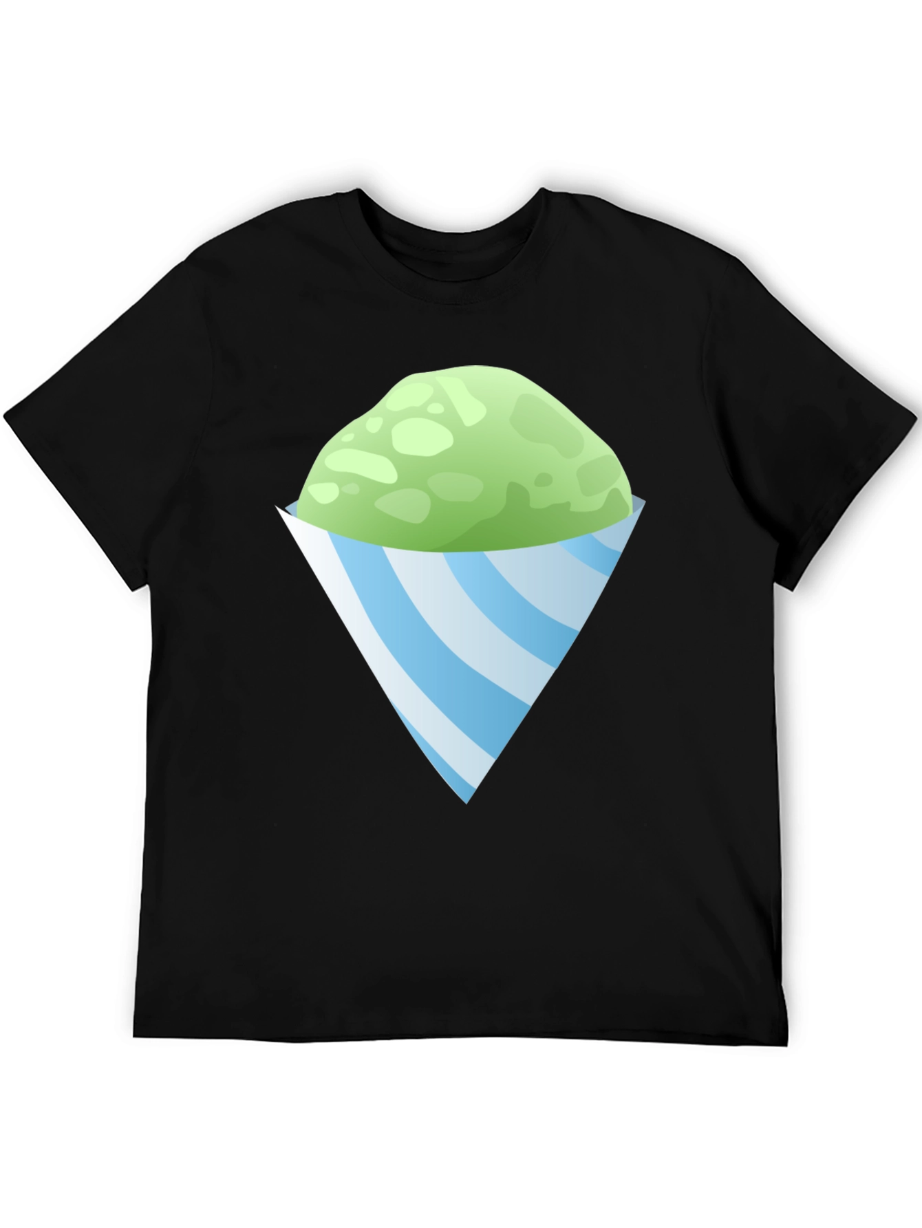 Black Snow Cone Graphic Tee - Summer Vibes view 5