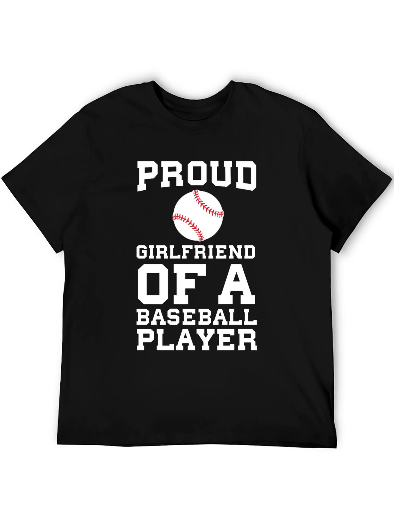 Proud Baseball Girlfriend T-Shirt - 5
