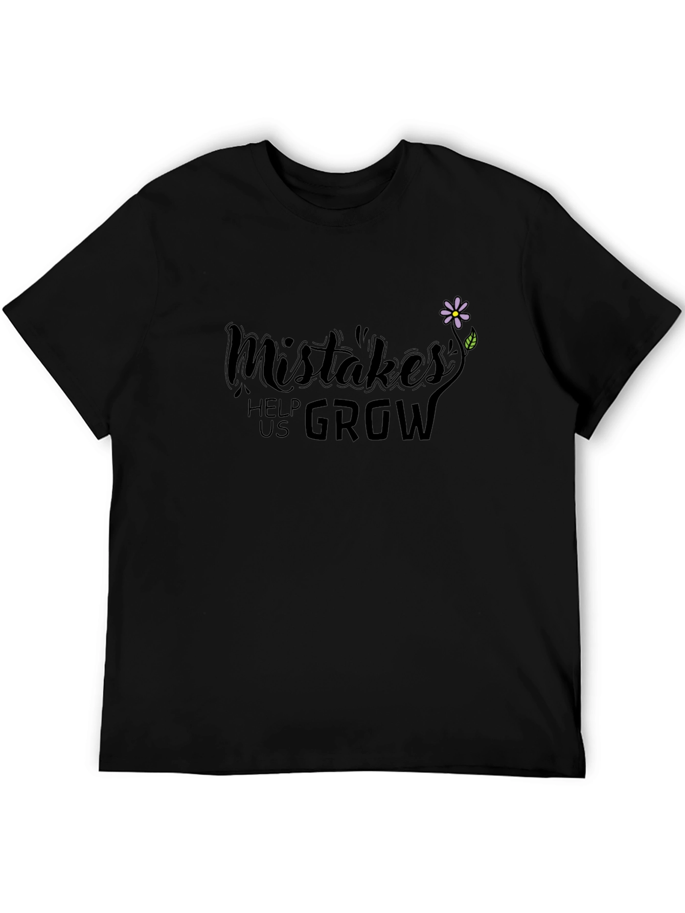 Mistakes Help Us Grow Graphic T-Shirt - 5