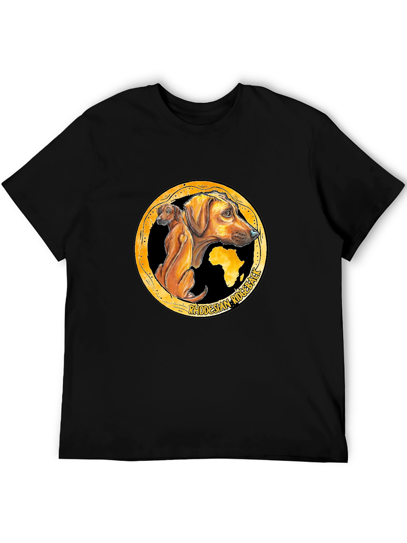 Rhodesian Ridgeback T-Shirt - Africa Dog Breed Tee - 5