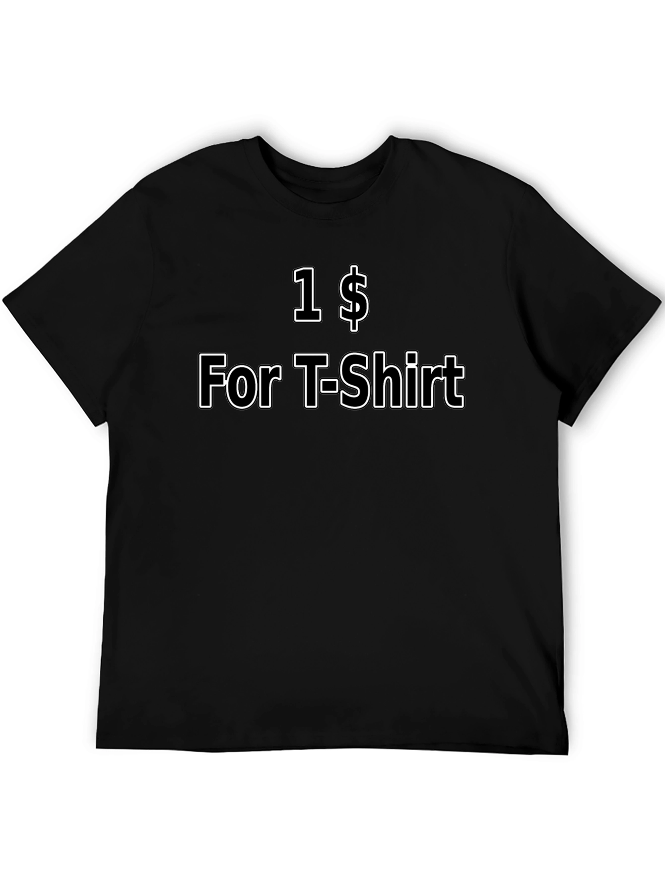 Cheap Black T-Shirt - $1 T-Shirt Deal - 5