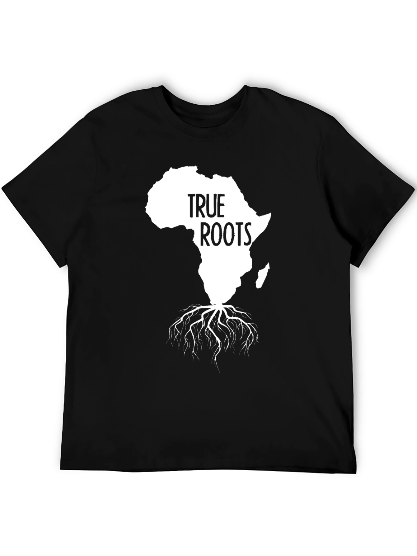 Black True Roots Africa Graphic Tee view 5