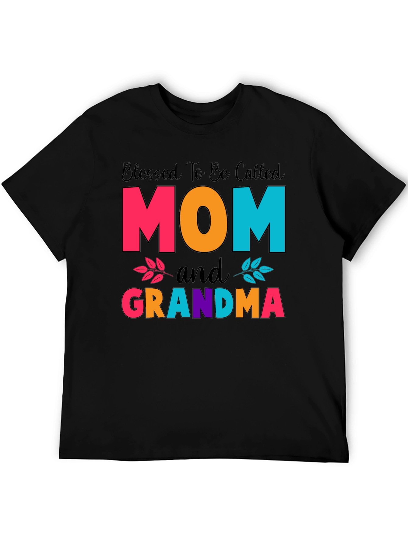 Blessed Mom and Grandma T-Shirt - 5