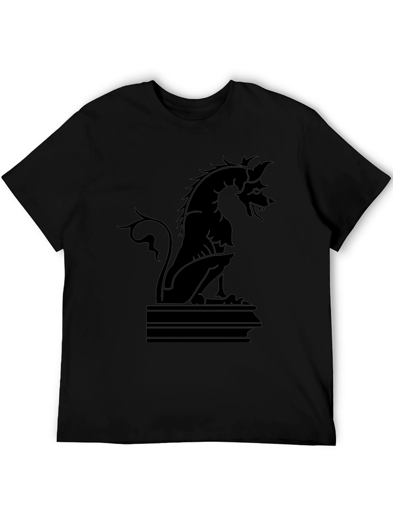 Black Black Dragon Graphic Tee - Men's Short Sleeve view 5