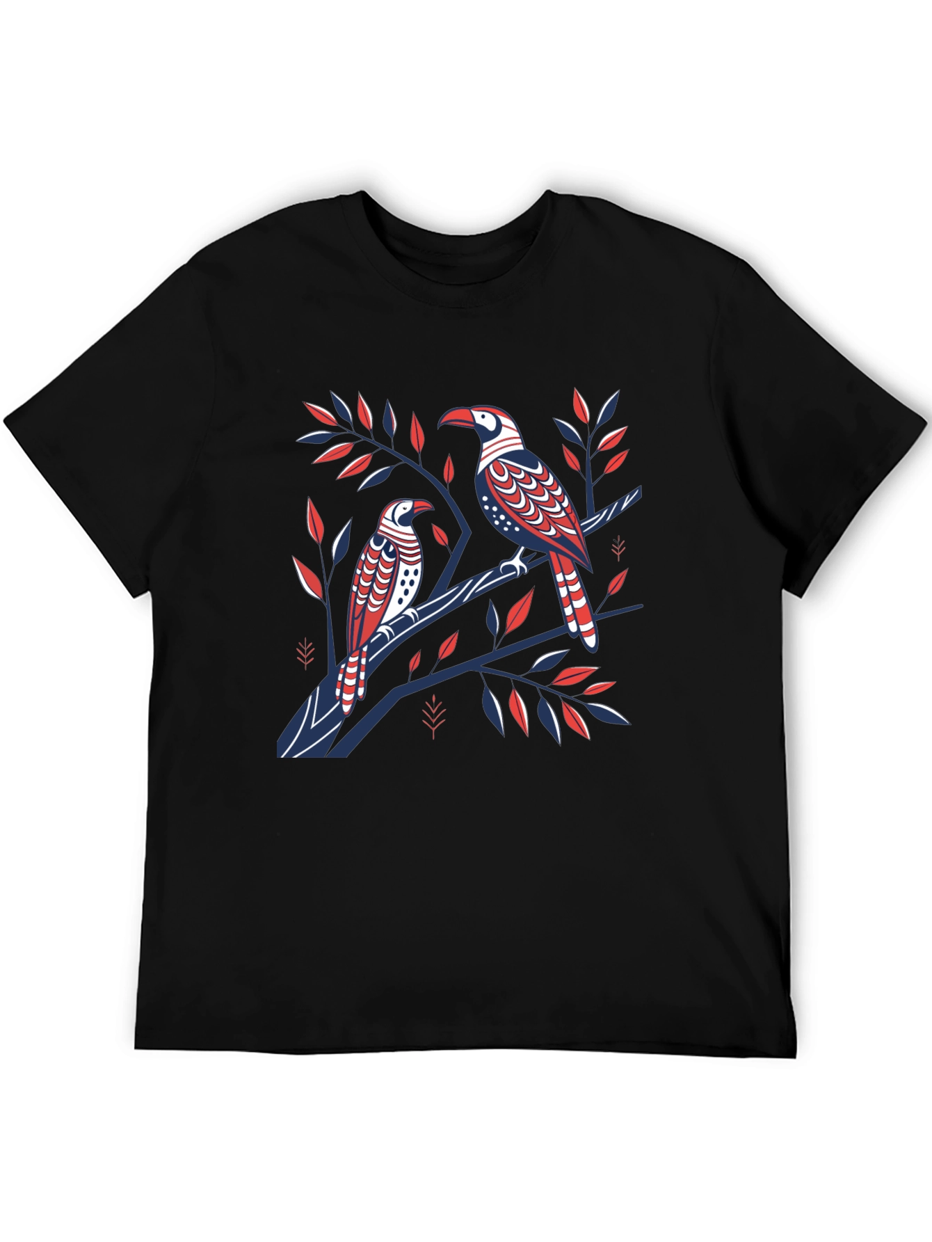 Black Black Bird Graphic Tee view 5