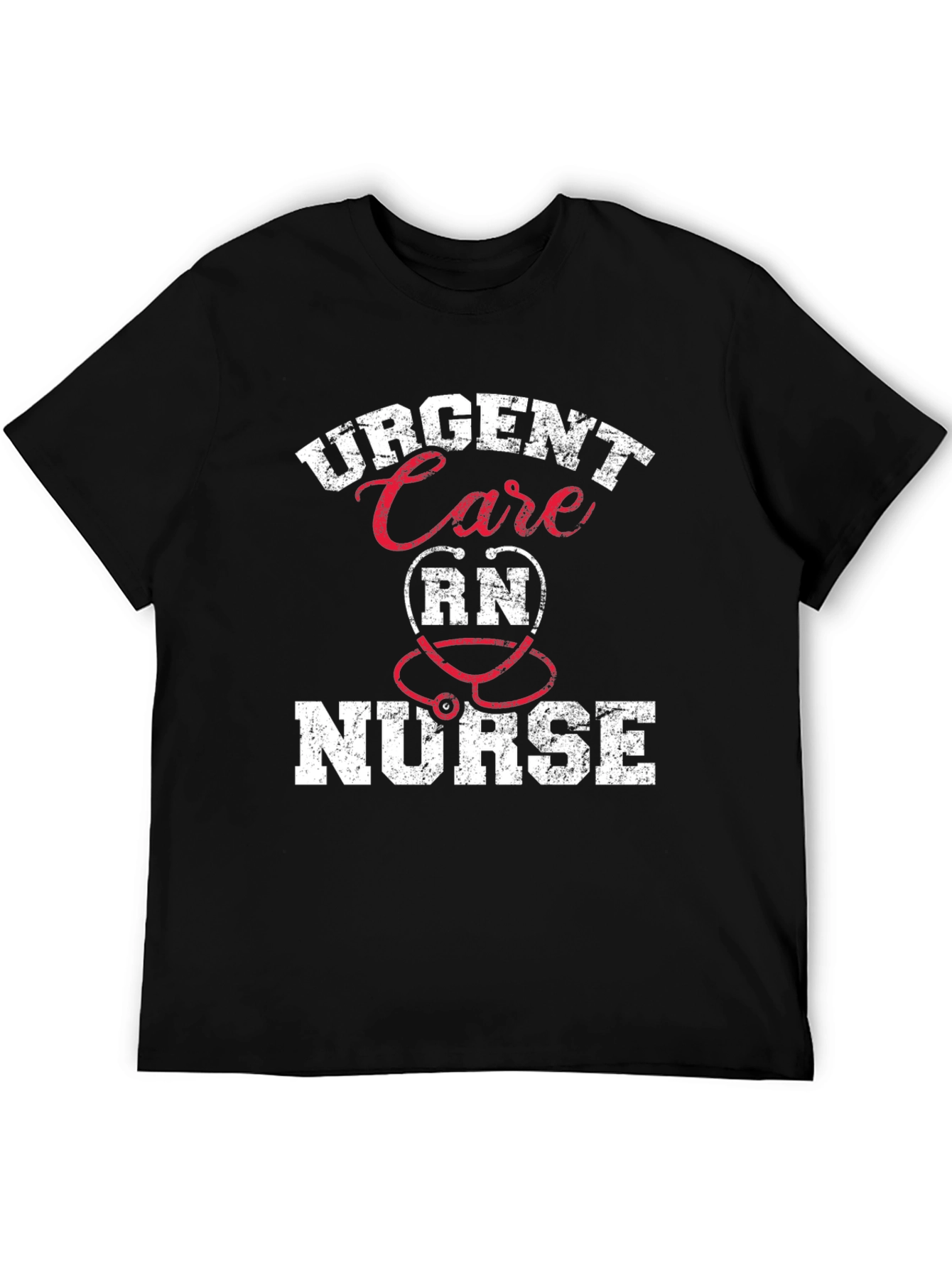 Black Urgent Care RN Nurse T-Shirt - Gift for Healthcare Workers view 5