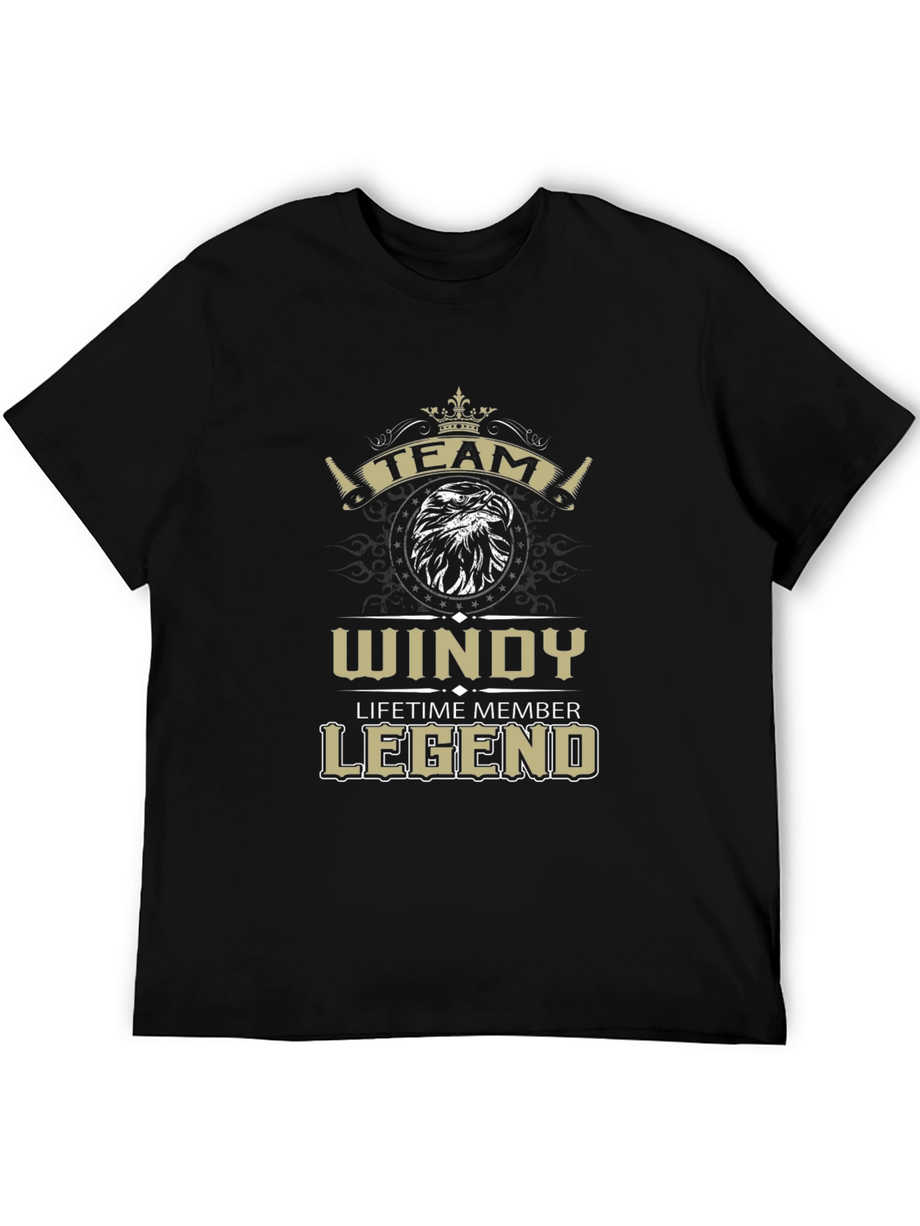 Black Team Windy Legend T-Shirt view 5