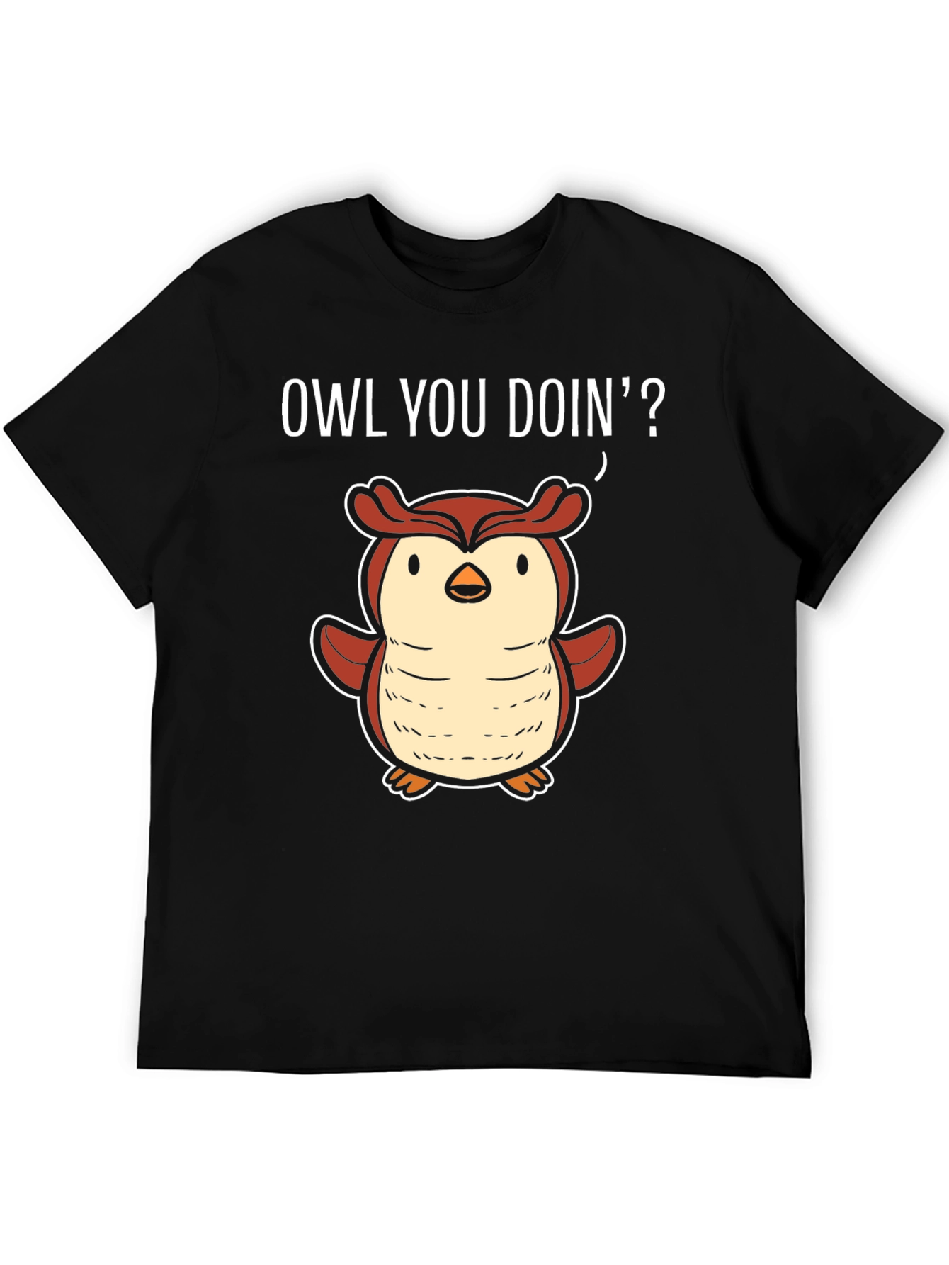 Funny Owl You Doin' T-Shirt - 5
