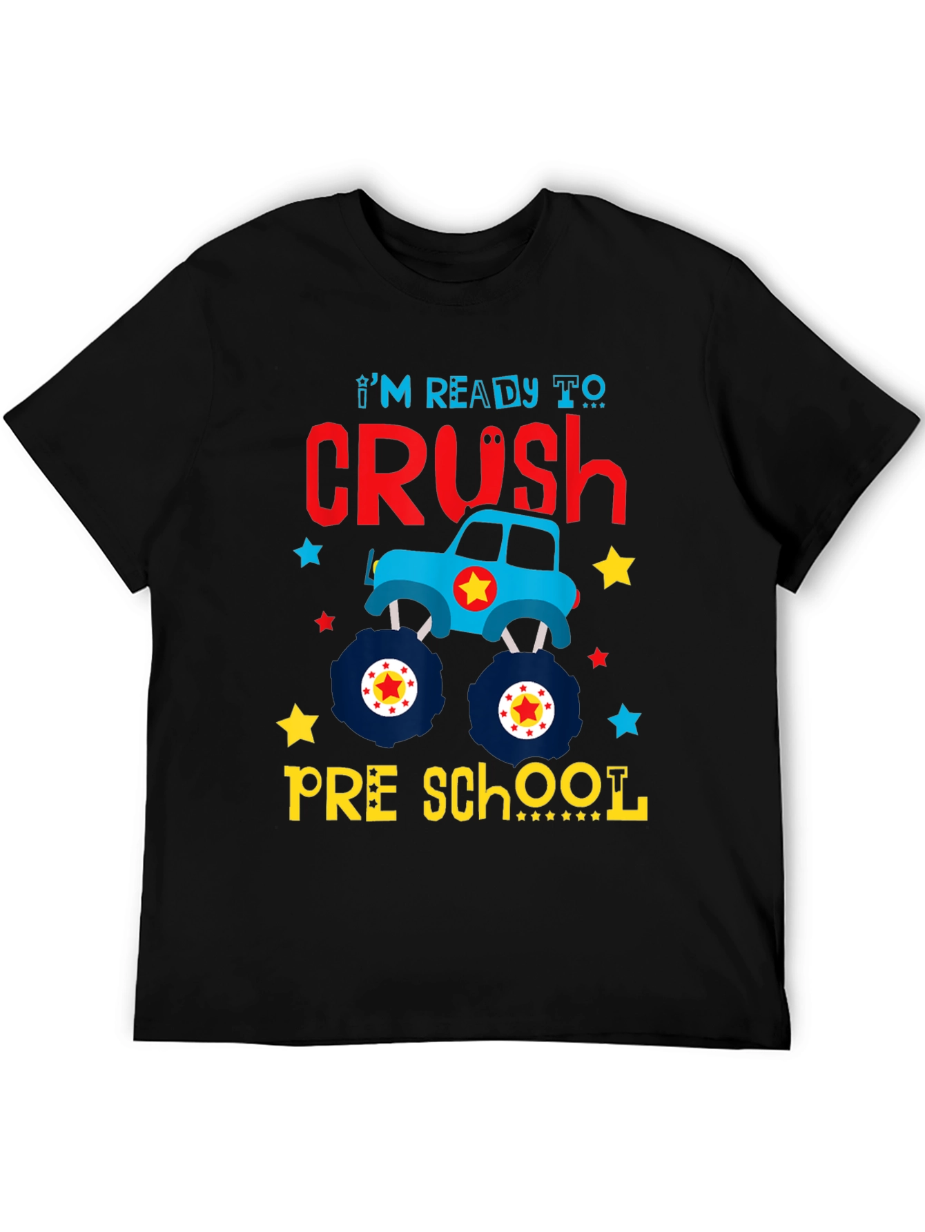 Crush Preschool Monster Truck T-Shirt - 5