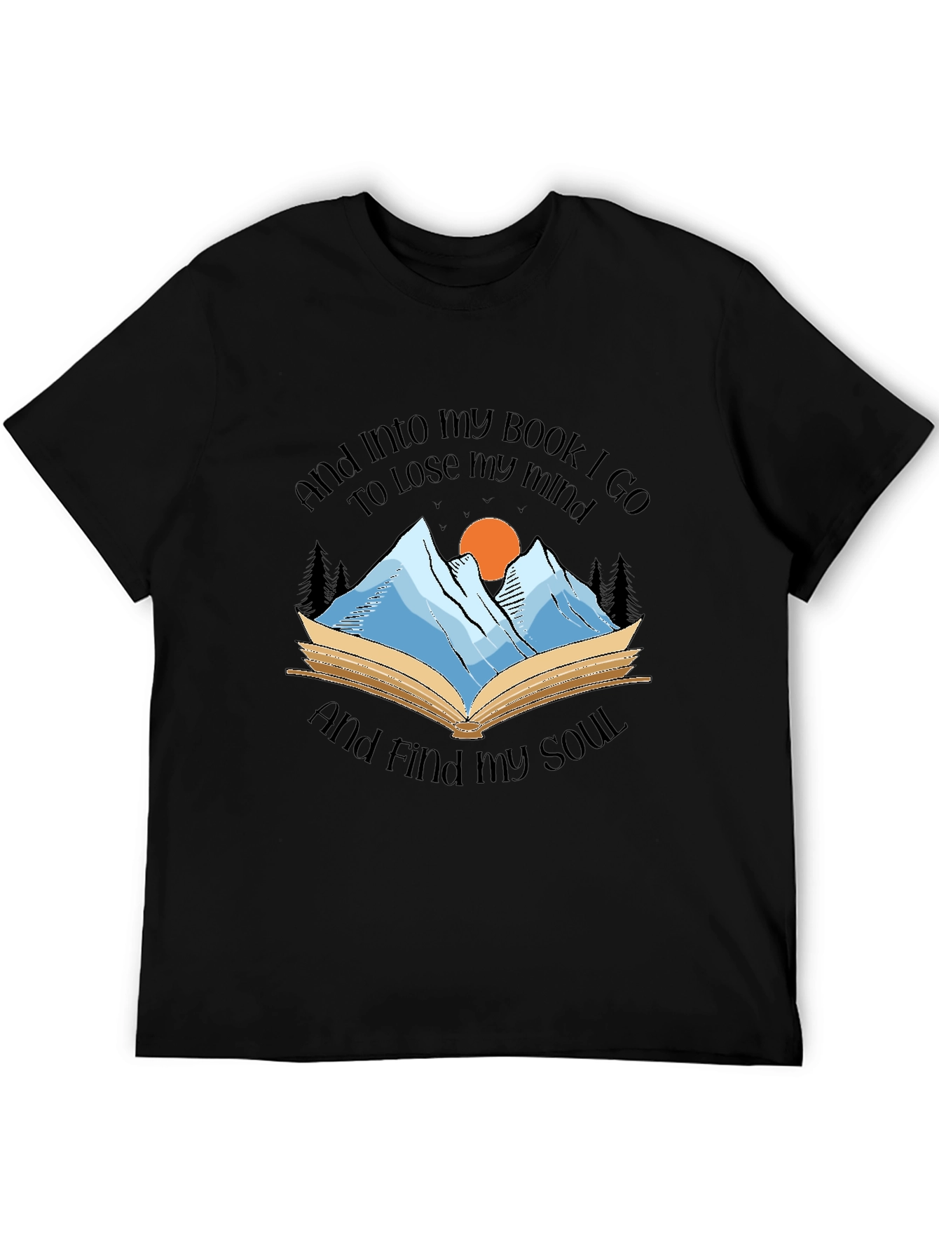 Black Book Lover Tee: Lose Your Mind, Find Your Soul view 5