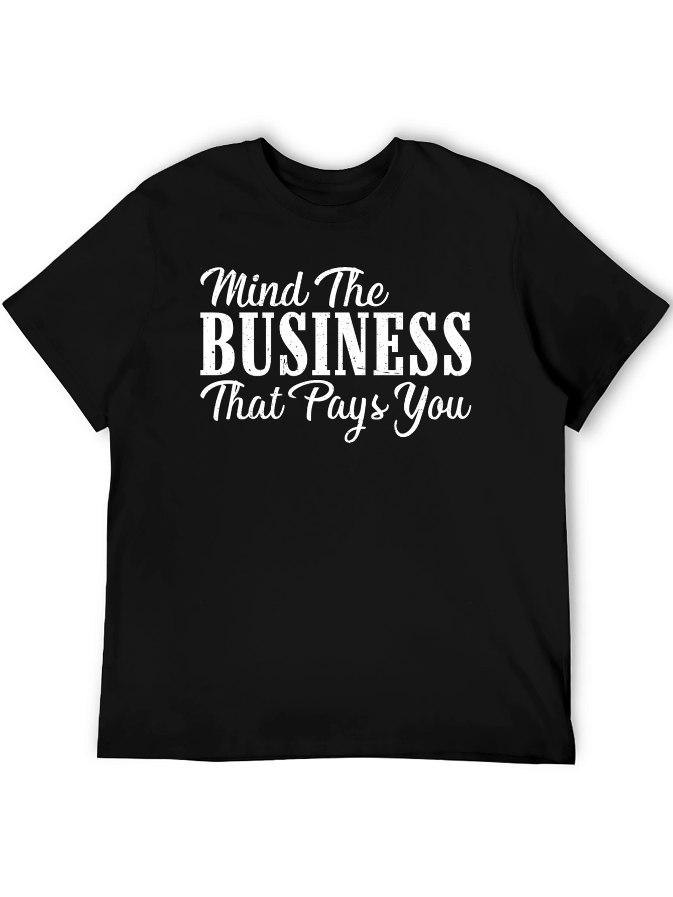 Black Mind The Business Black T-Shirt view 5