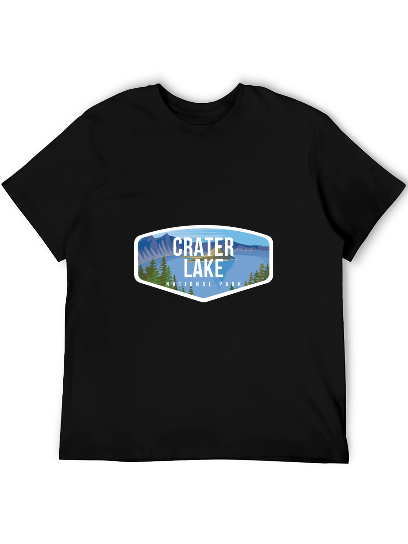 Black Crater Lake National Park T-Shirt view 5