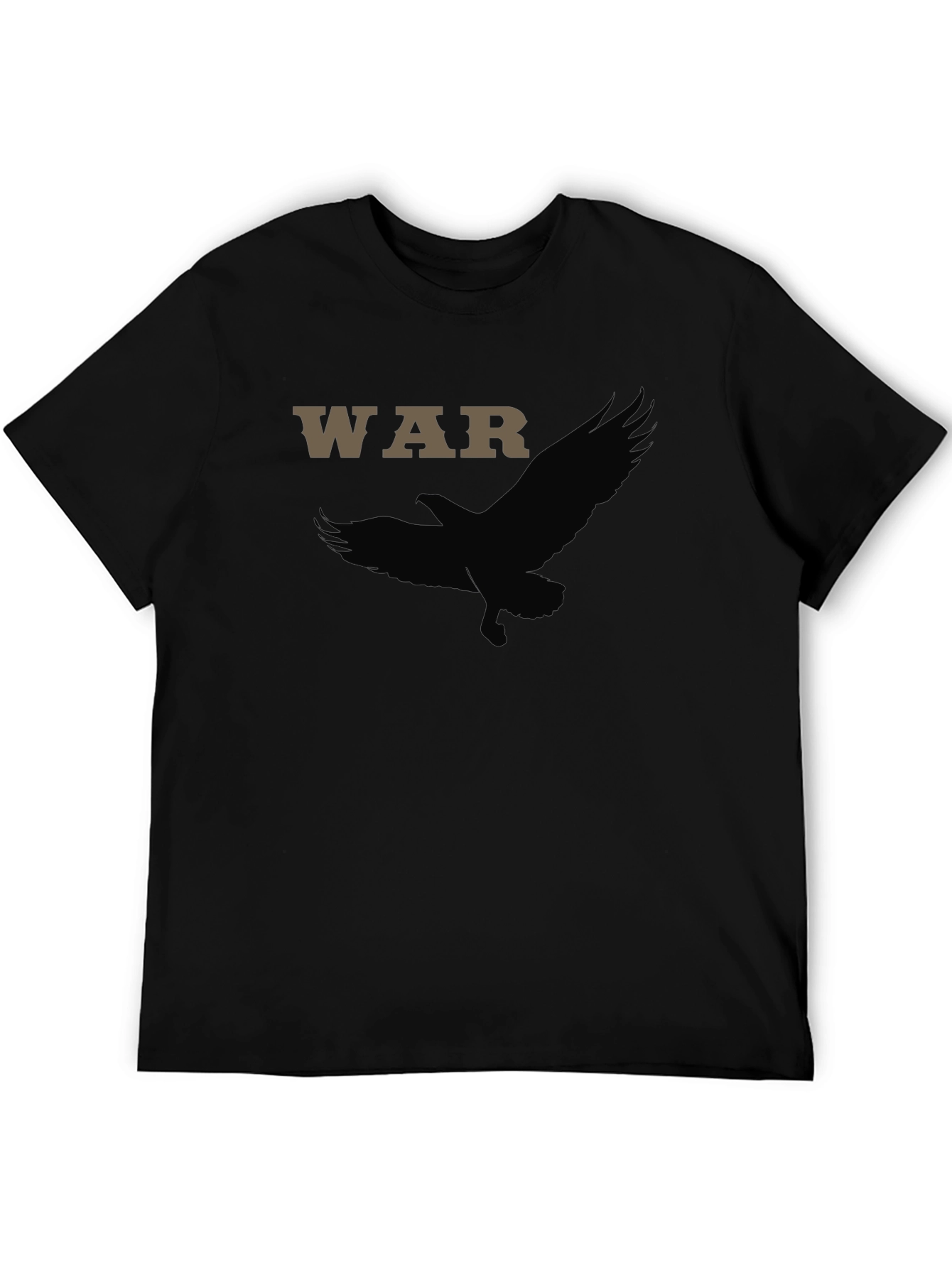 Black Black WAR Eagle Graphic Tee - Mens' Style view 5
