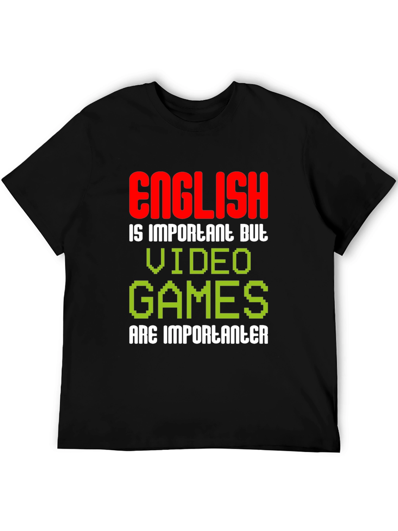 Black Video Games are Importanter T-Shirt view 5