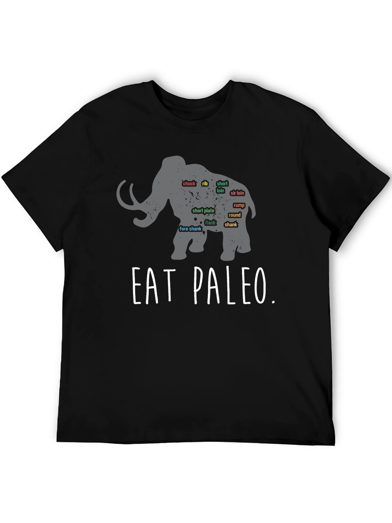 Eat Paleo Mammoth T-Shirt - 5