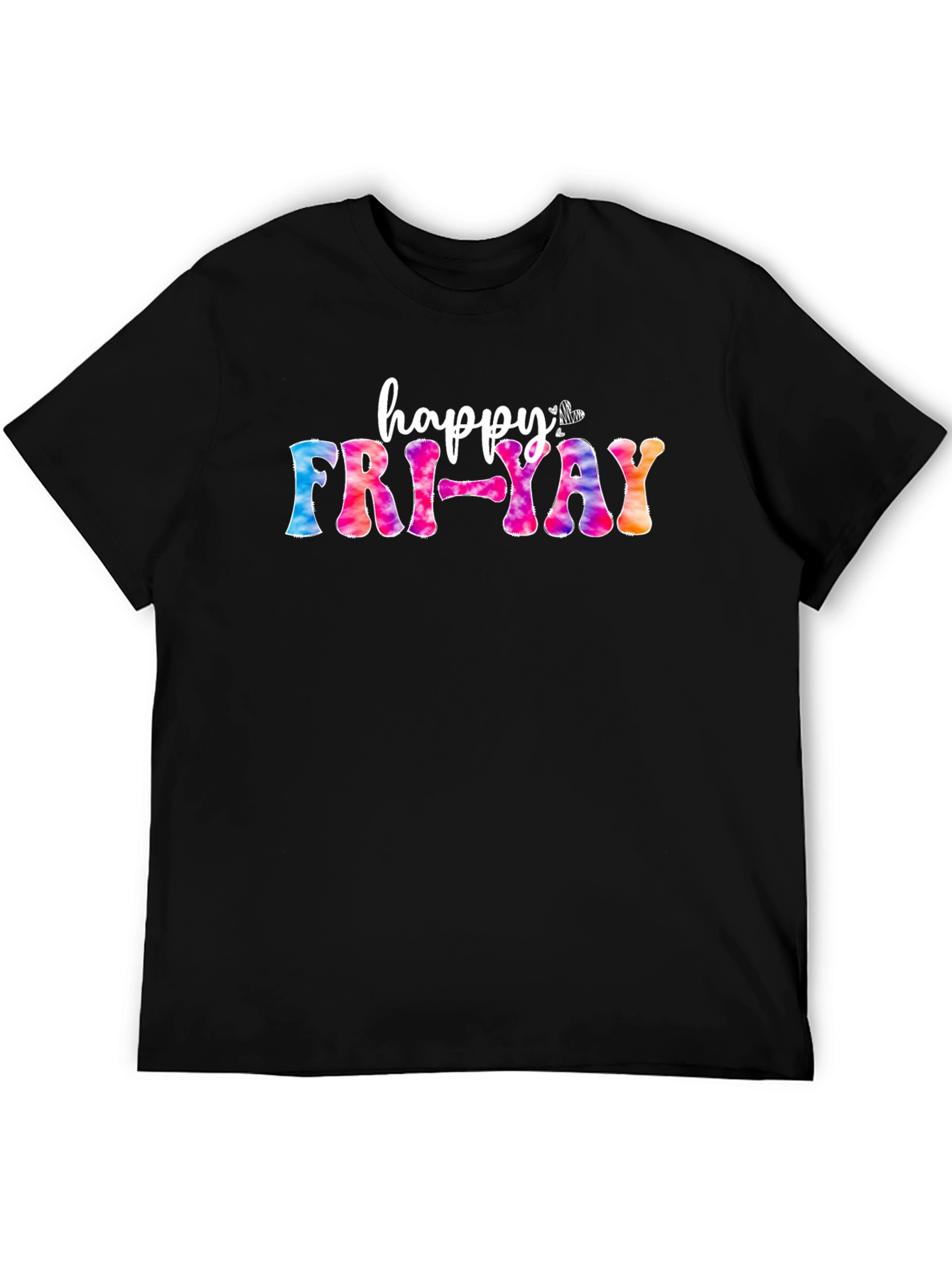 Happy Fri-Yay Tie Dye T-Shirt - 5
