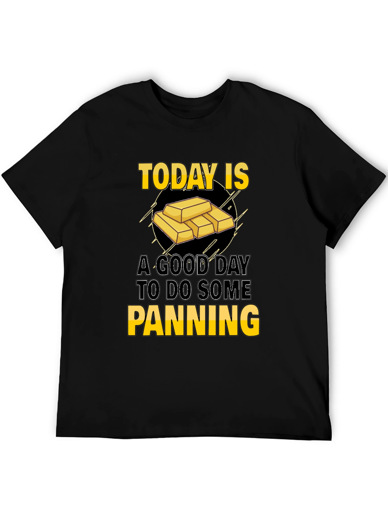 Black Today Is A Good Day To Do Some Panning T-Shirt view 5