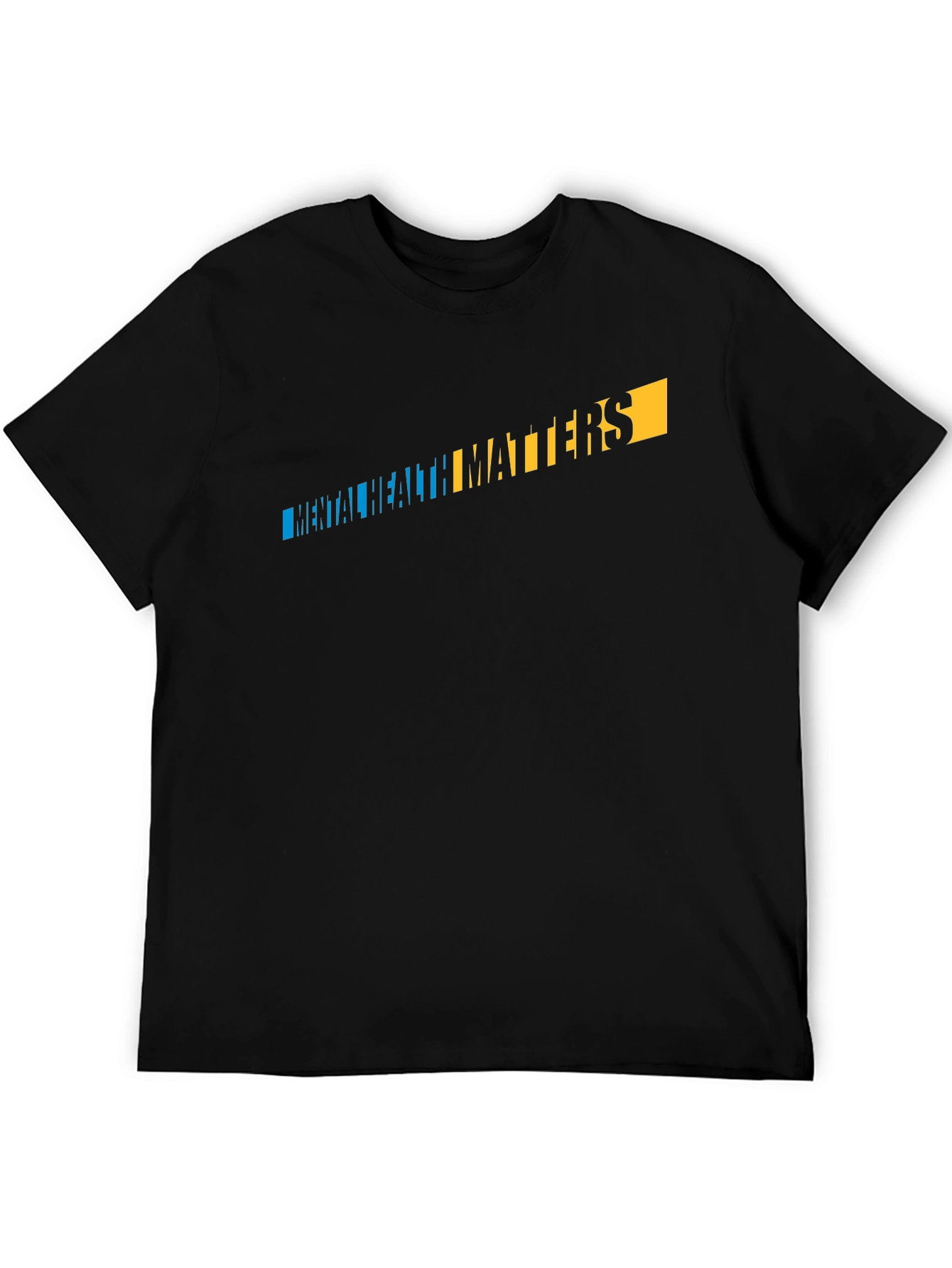 Black Mental Health Matters Graphic T-Shirt view 5