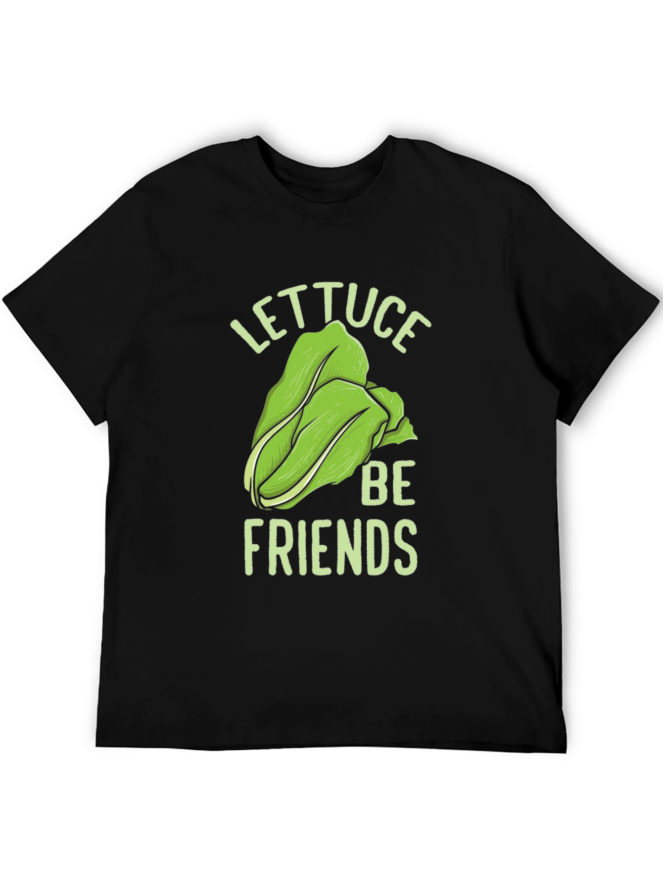 Black Lettuce Be Friends Graphic Tee view 5