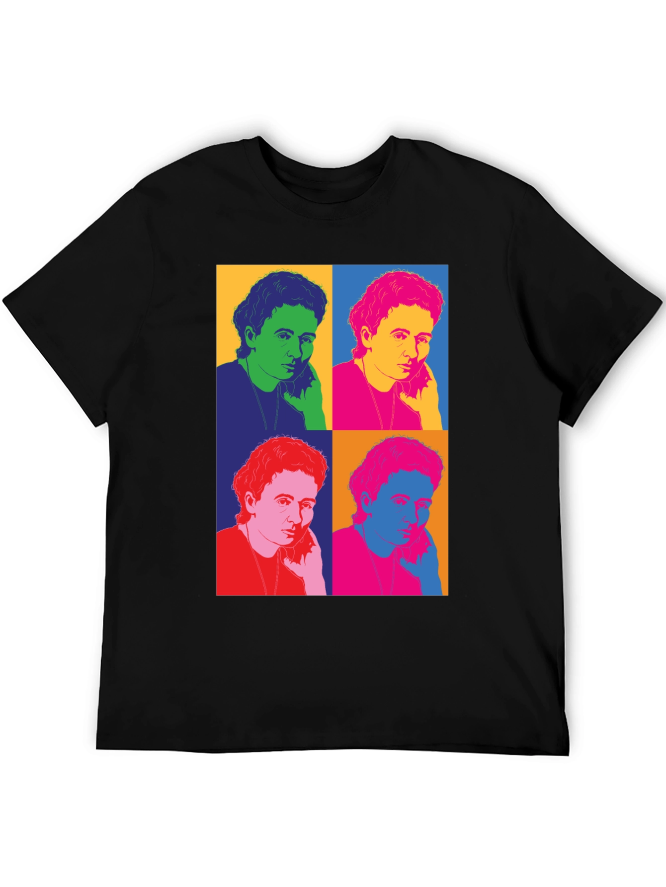 Black Pop Art T-Shirt view 5