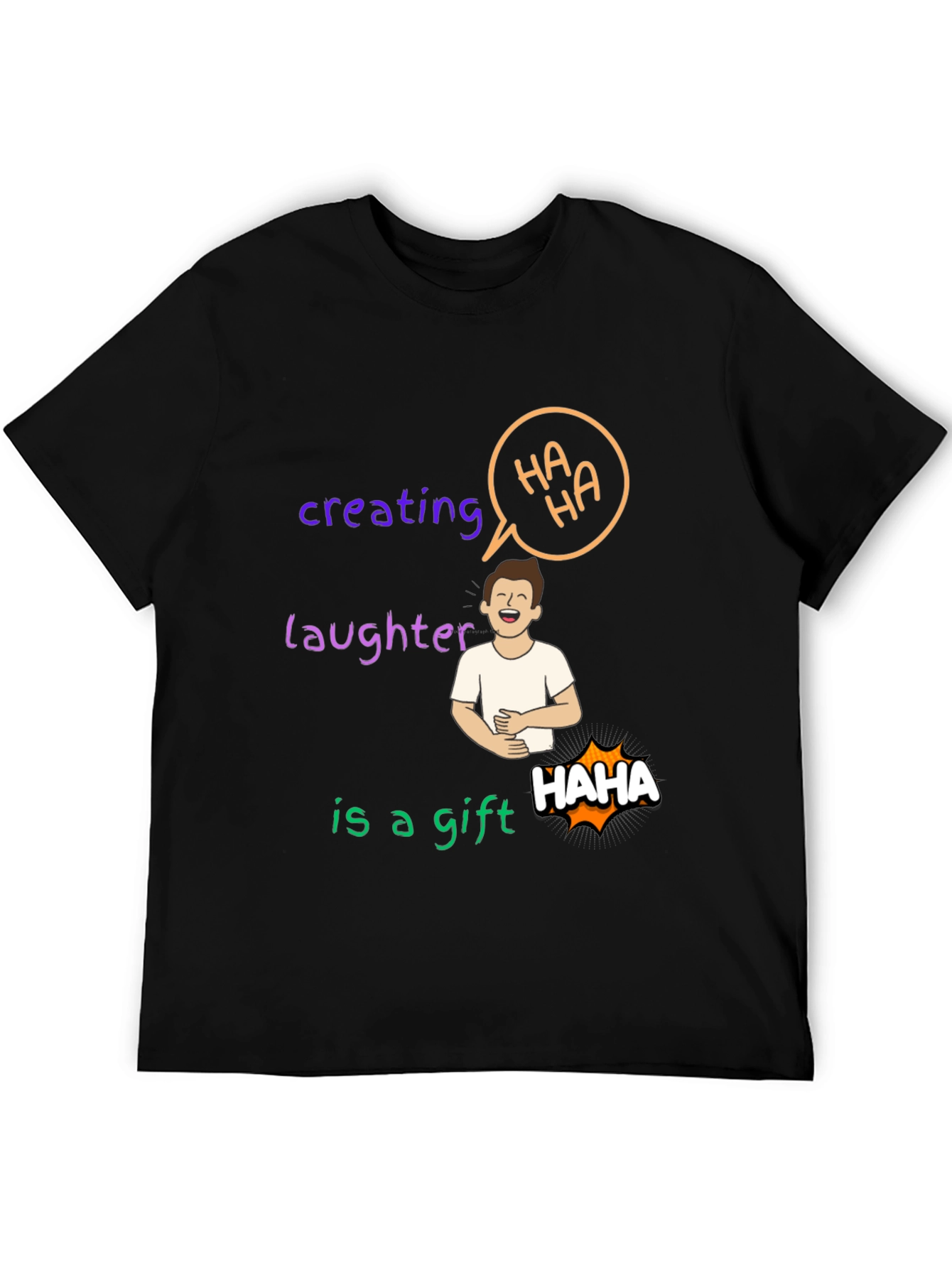 Creating Laughter Gift T-Shirt - 5