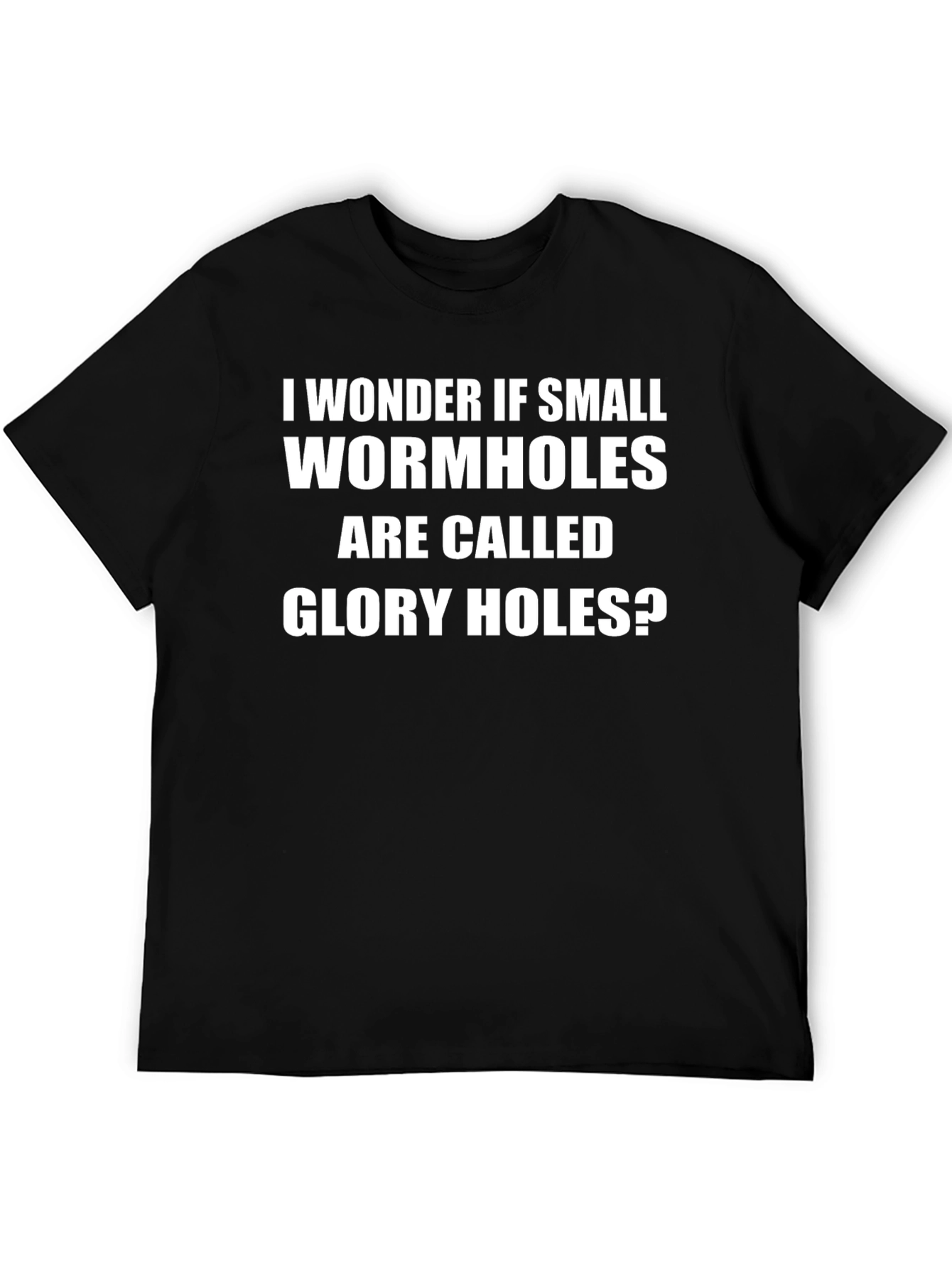 Black Wormholes & Glory Holes Graphic Tee view 5