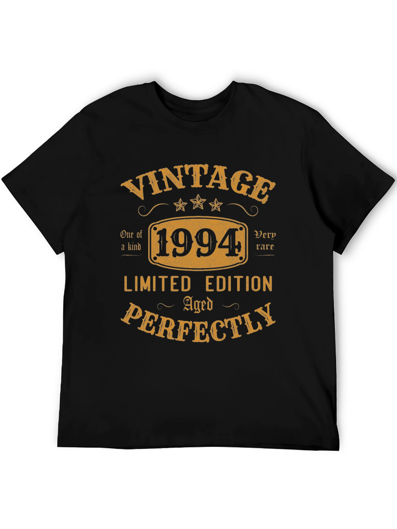 Black Vintage 1994 Limited Edition Aged Perfectly T-Shirt view 5
