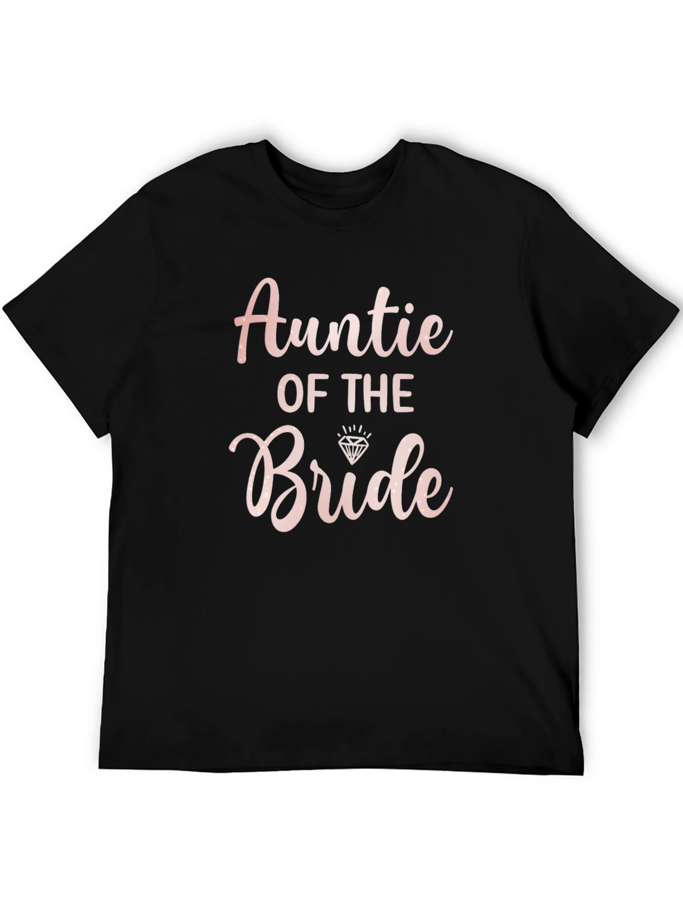 Auntie of the Bride Wedding T-Shirt - 5