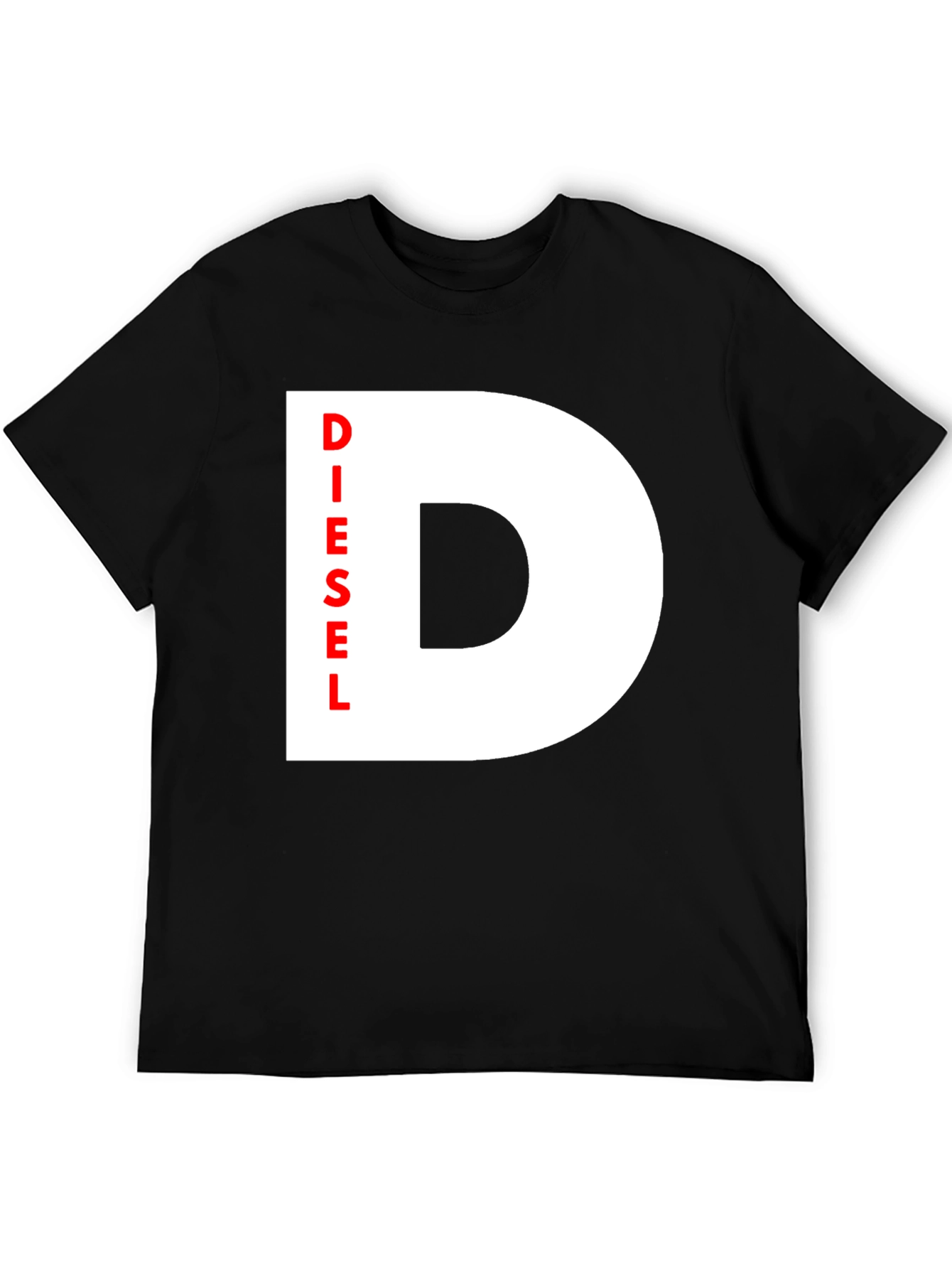 Black Diesel Graphic Tee - Modern Casual Style view 5