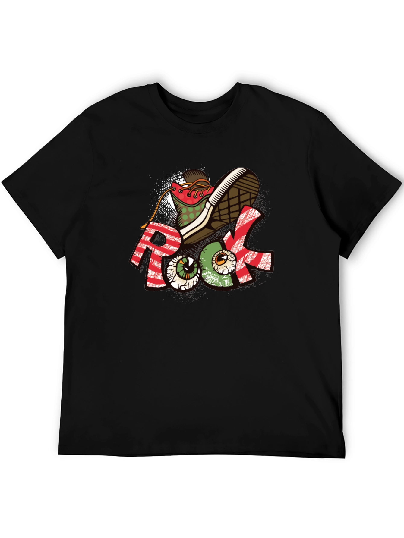 Black Rock Shoe Graphic T-Shirt view 5