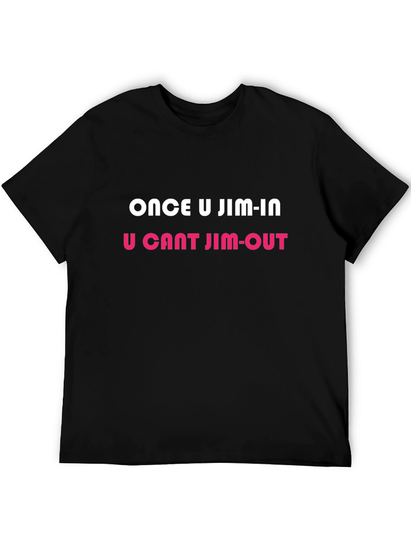 Black Once U Jim-In T-Shirt view 5