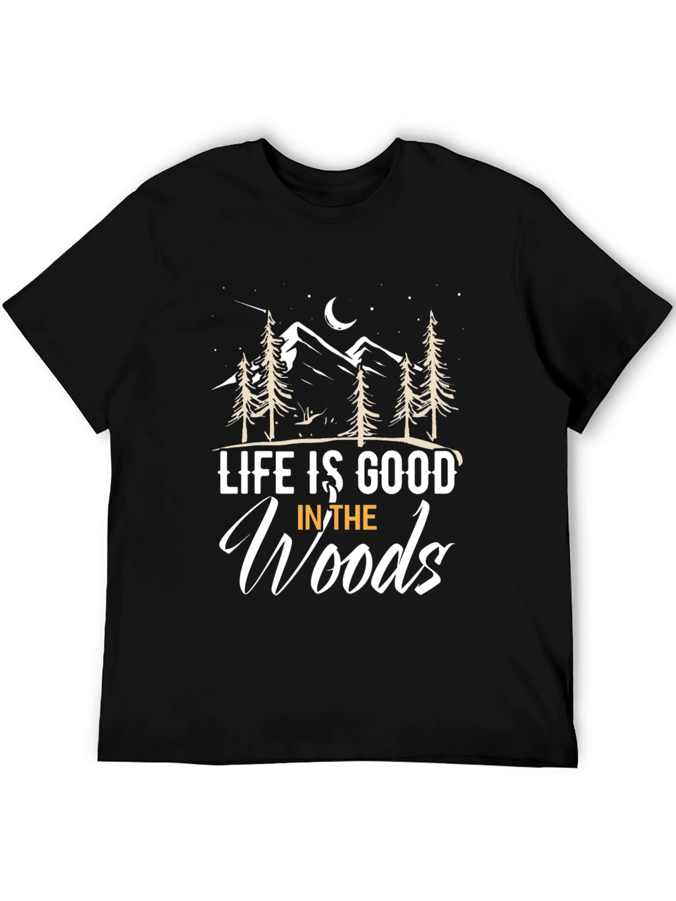 Black Life is Good in the Woods T-Shirt view 5