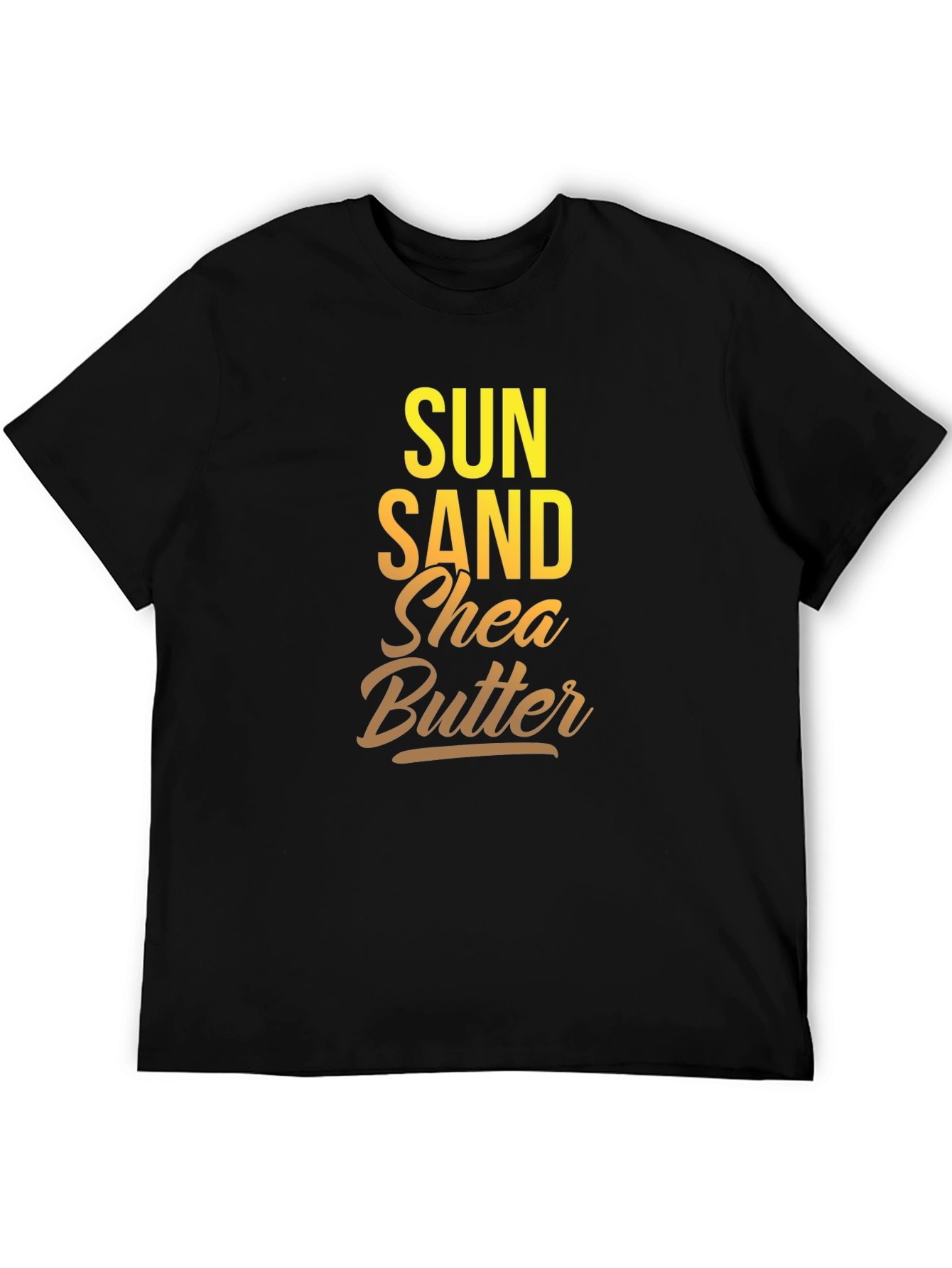 Black Sun Sand Shea Butter Graphic Tee view 5