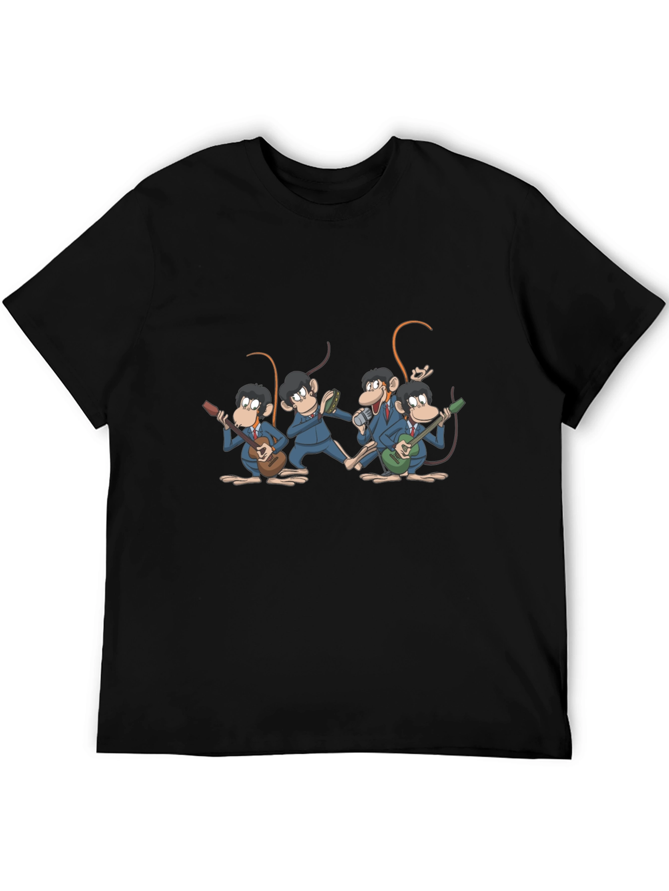 Black Monkey Beatles Band T-Shirt view 5
