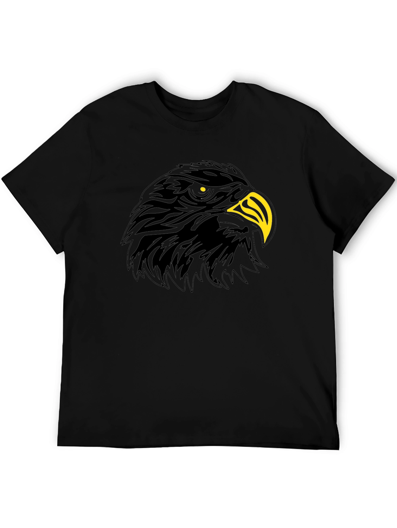 Black Black Eagle Graphic Tee - Men's Fashion view 5