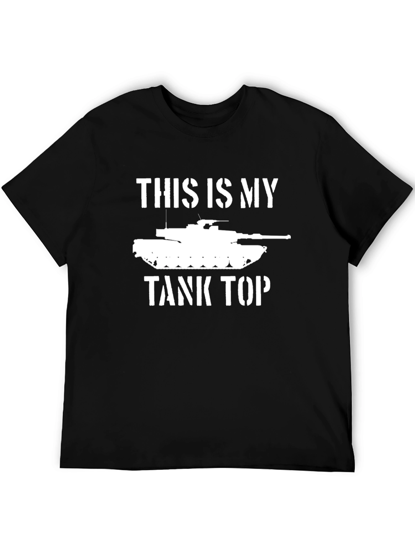 Black This is My Tank Top T-Shirt view 5