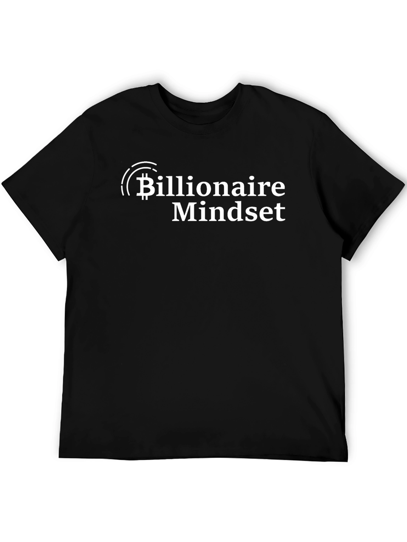 Black Billionaire Mindset Black T-Shirt view 5