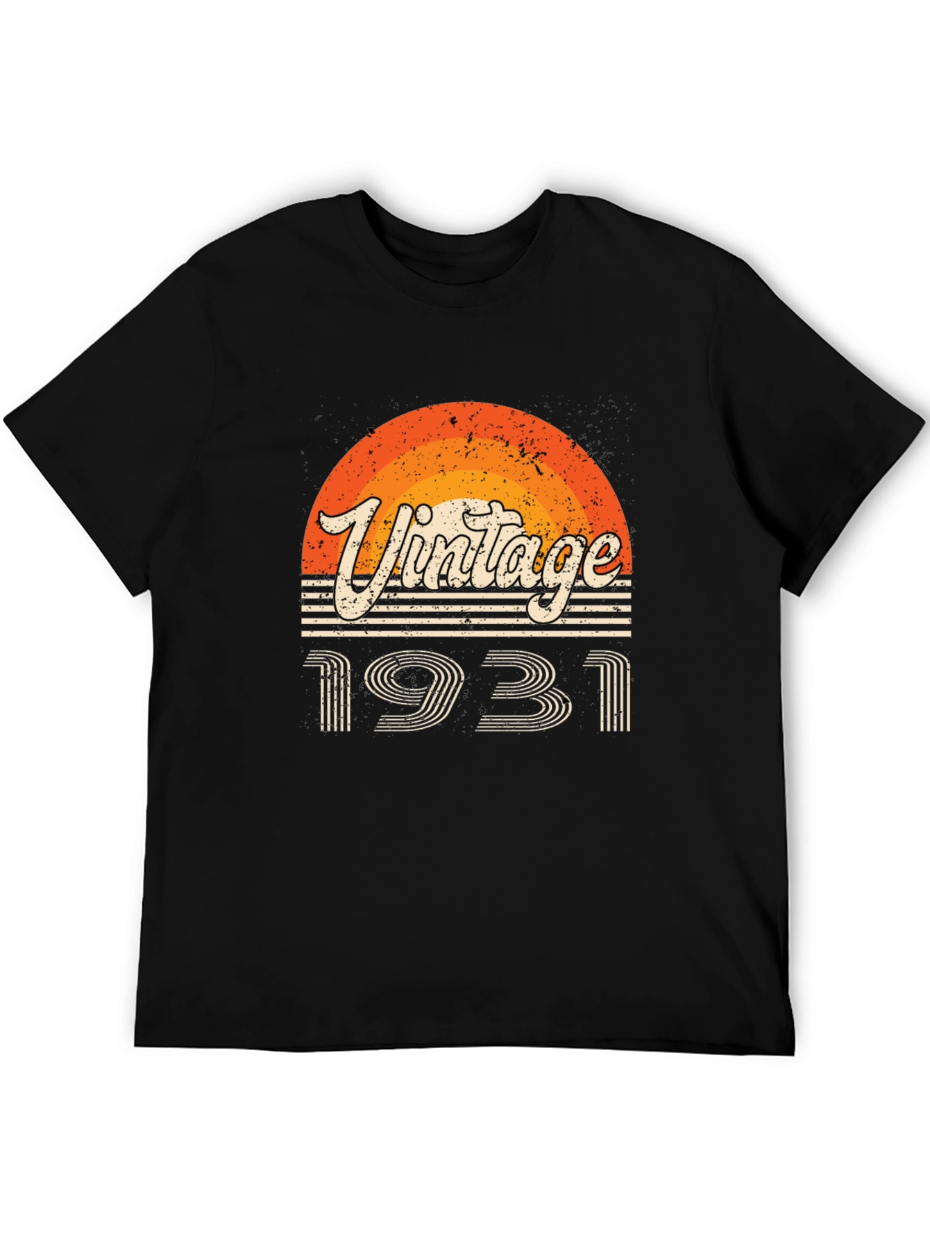 Black Vintage 1931 Graphic T-Shirt view 5