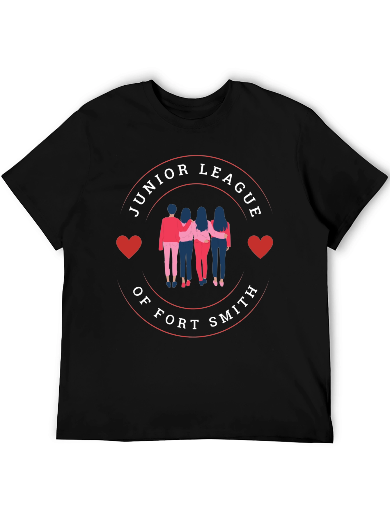 Black Junior League of Fort Smith Graphic Tee view 5