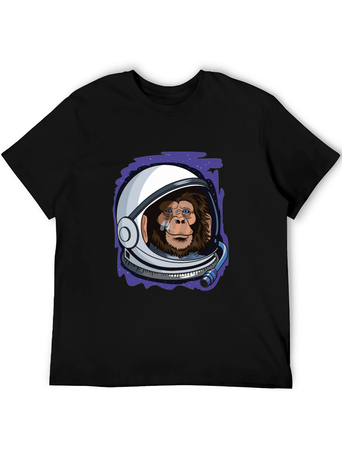 Black Ape Astronaut T-Shirt - Space Monkey Tee view 5