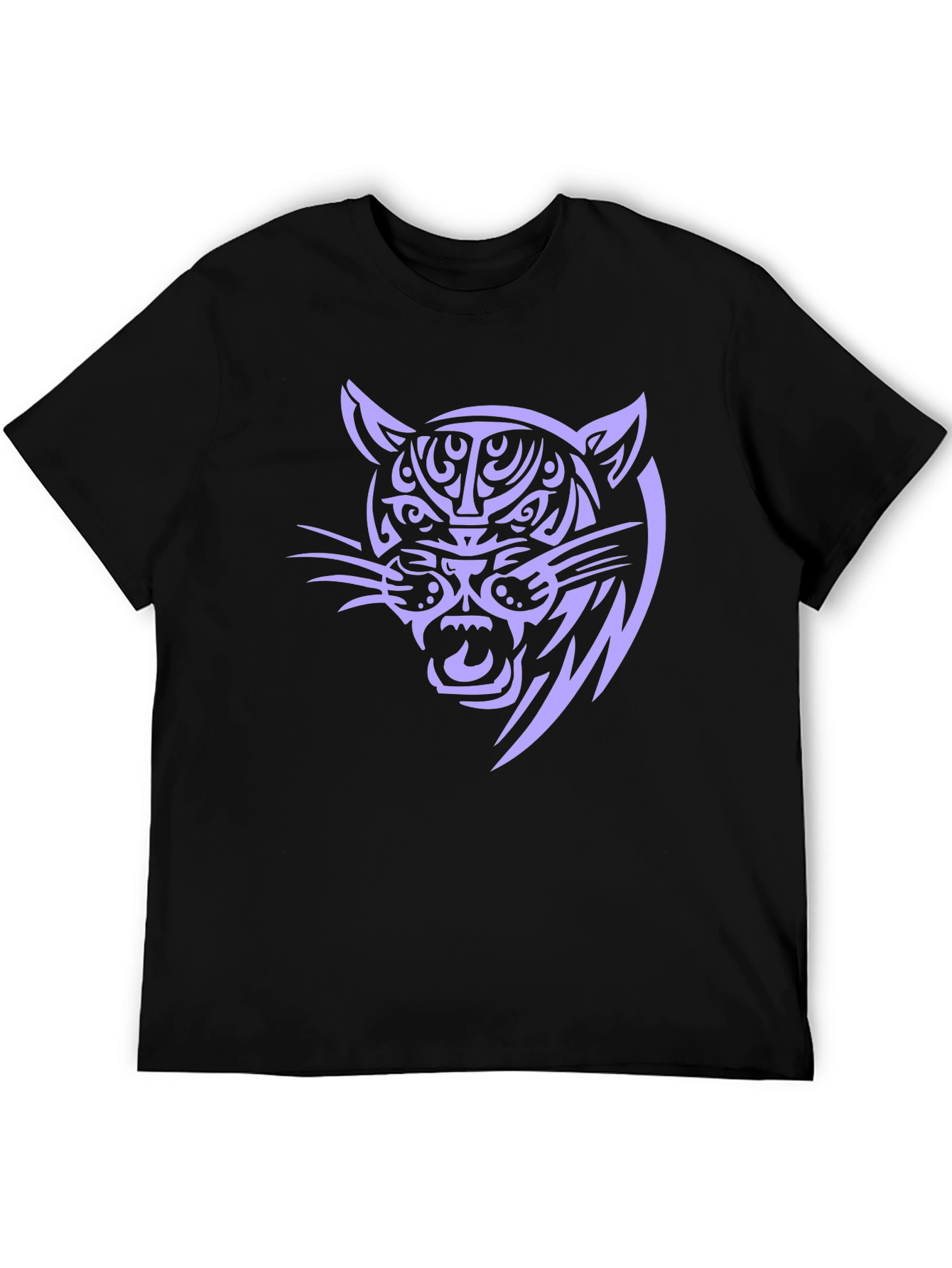 Black Black Panther Tribal Graphic Tee view 5