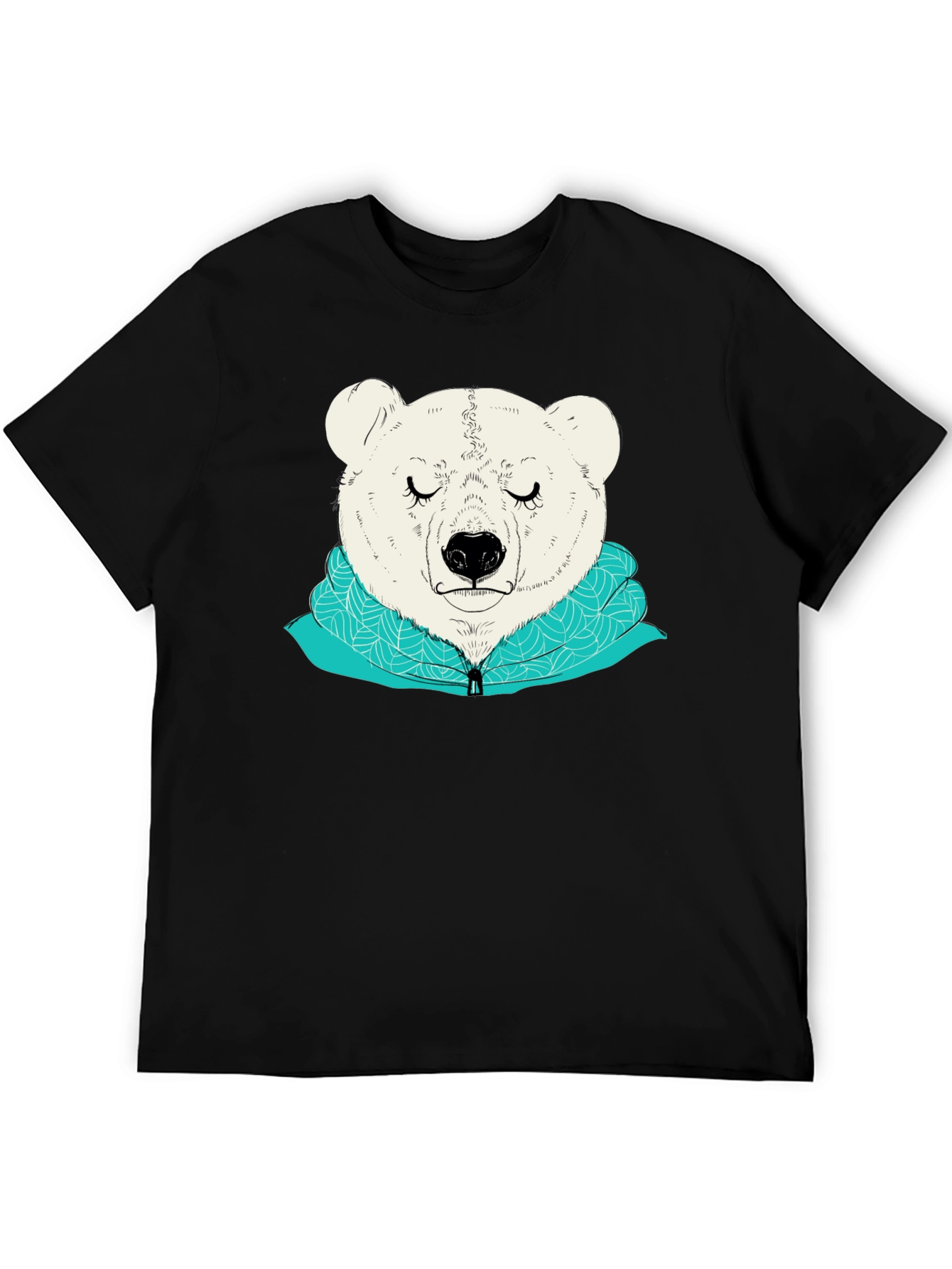 Black Bear Graphic Tee - Soft & Stylish view 5
