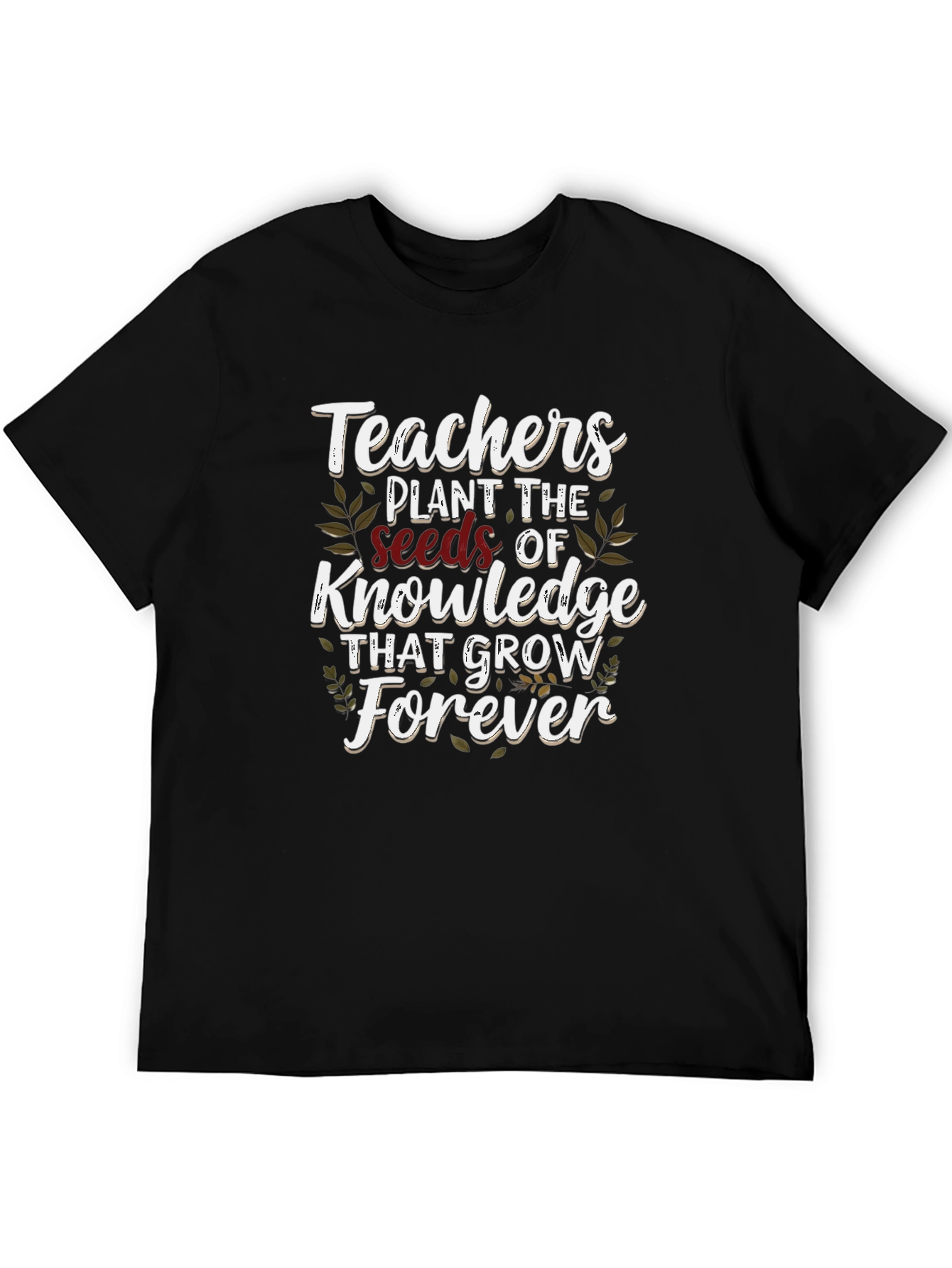 Black Teachers Plant the Seeds T-Shirt view 5