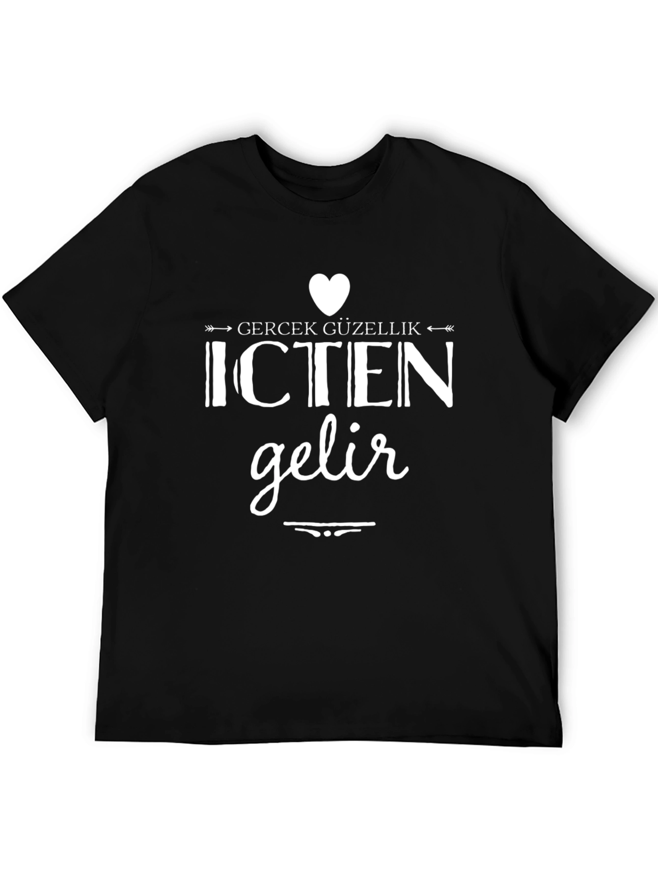 Black Icten Gelir Black T-Shirt view 5