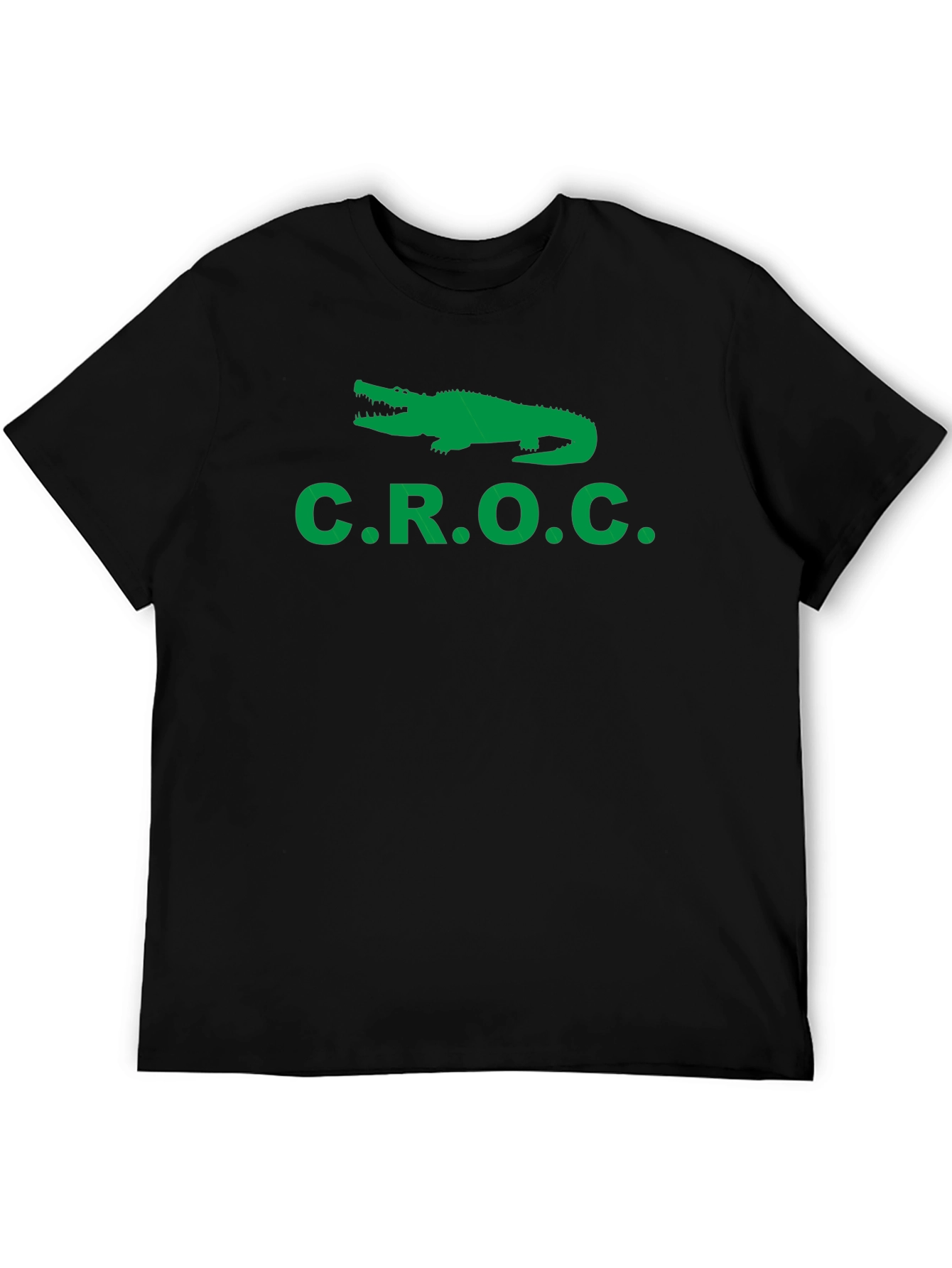 Black C.R.O.C. Alligator Graphic T-Shirt view 5