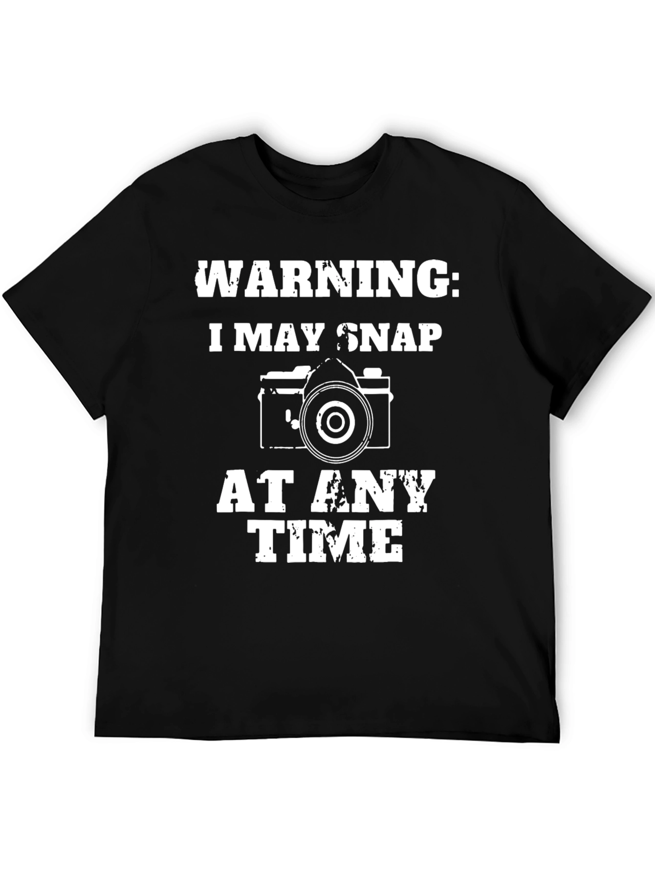 Warning I May Snap at Any Time Camera T-Shirt - 5